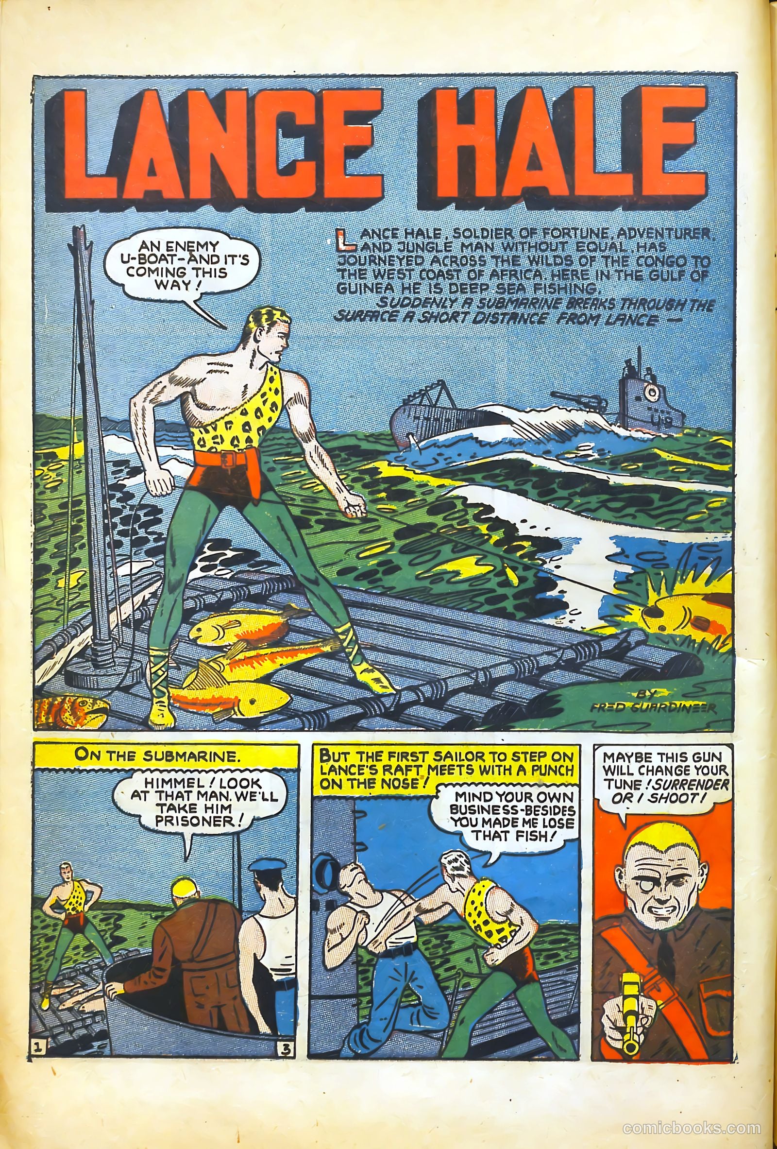 Silver Streak Comics #10 (1941) — page 12 of 69