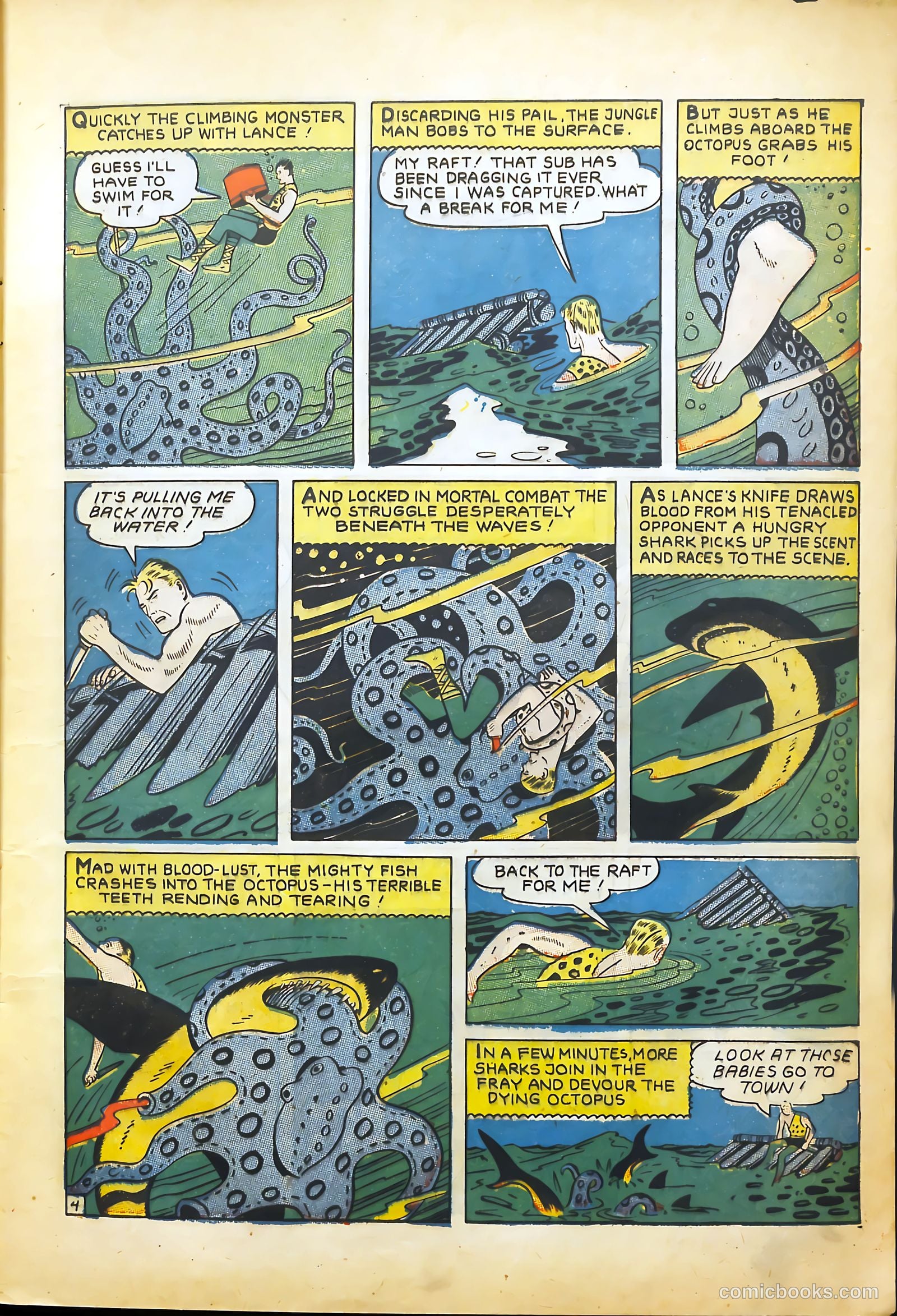 Silver Streak Comics #10 (1941) — page 15 of 69