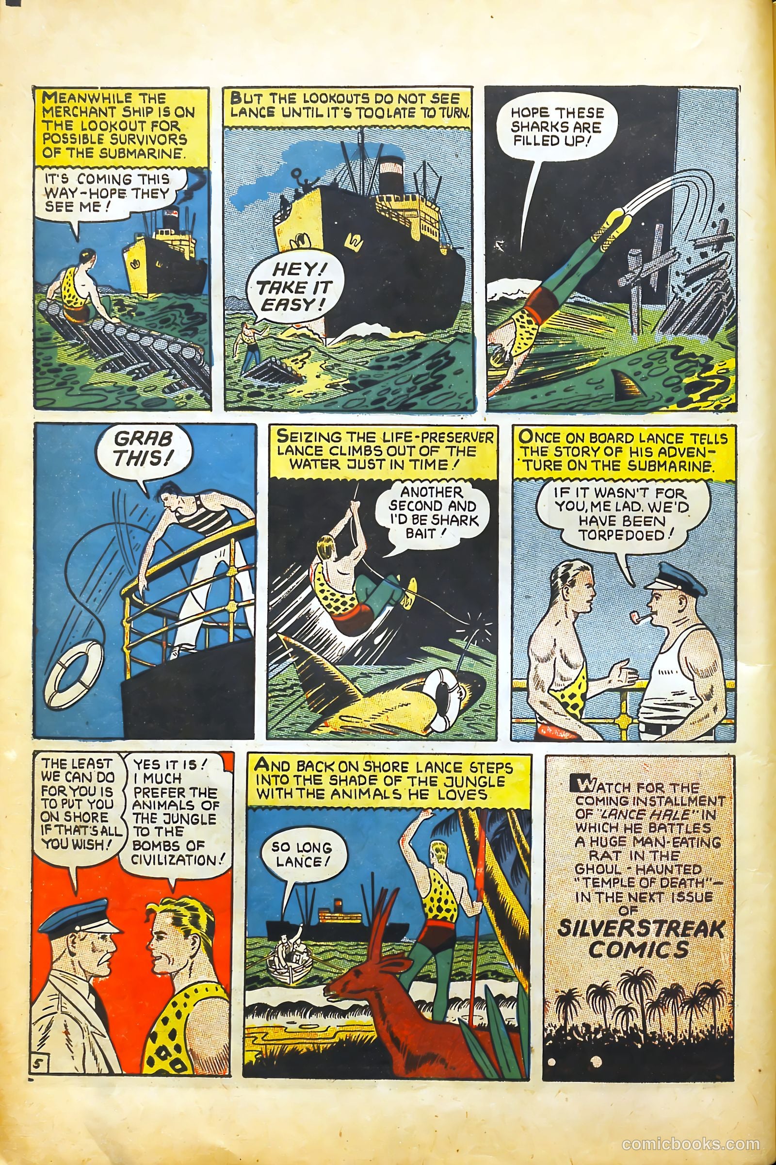 Silver Streak Comics #10 (1941) — page 16 of 69