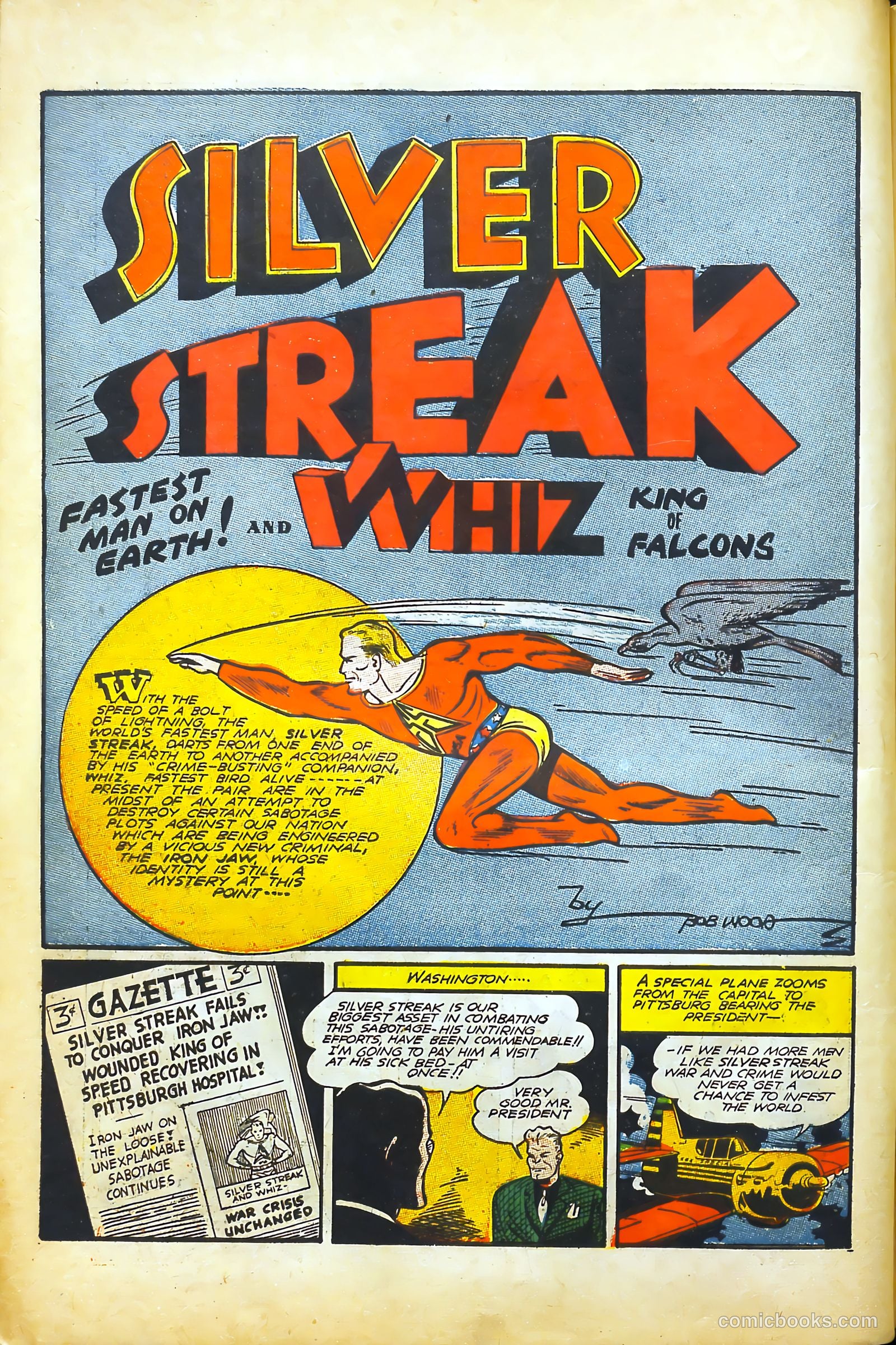 Silver Streak Comics #10 (1941) — page 18 of 69