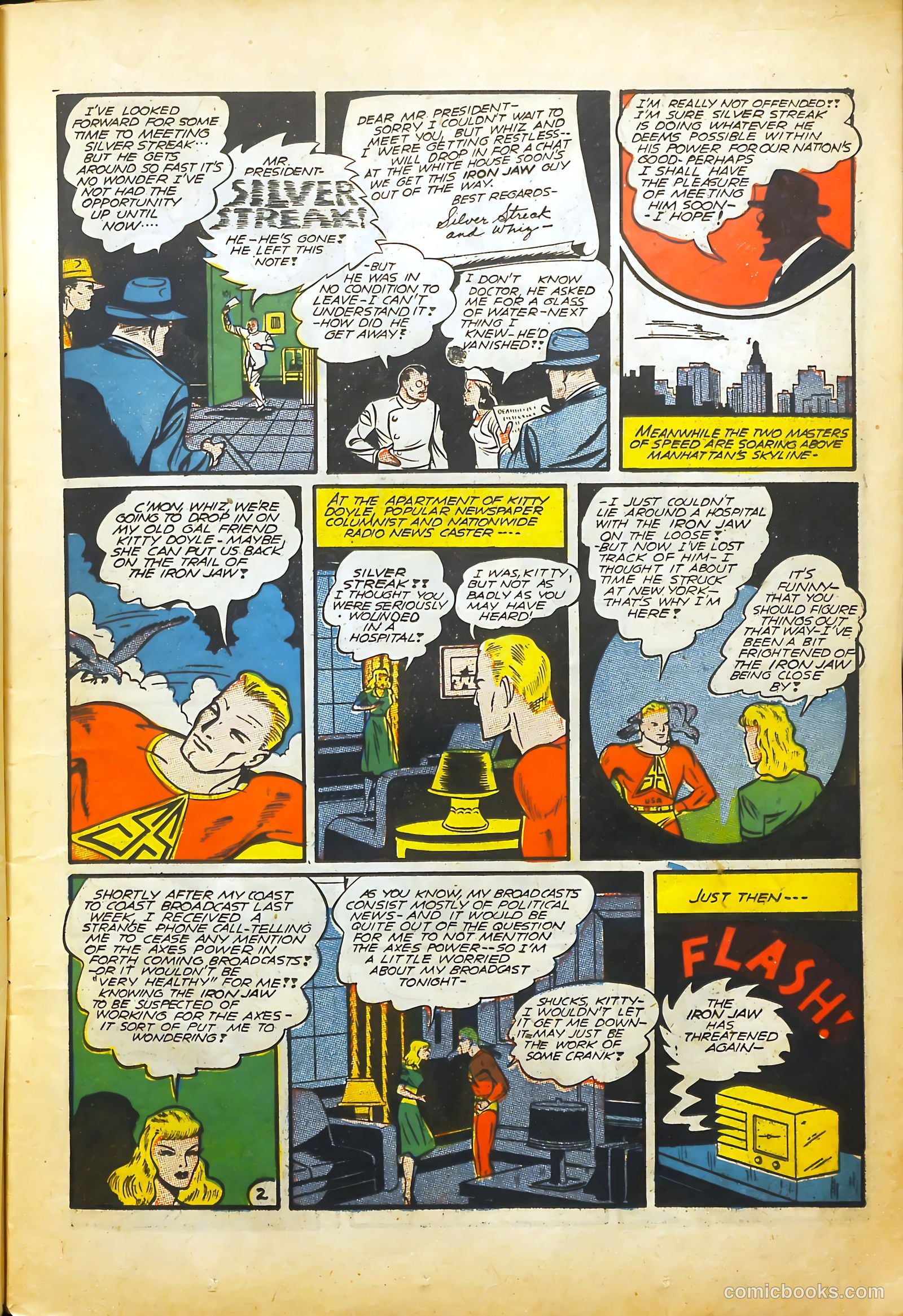 Silver Streak Comics #10 (1941) — page 19 of 69