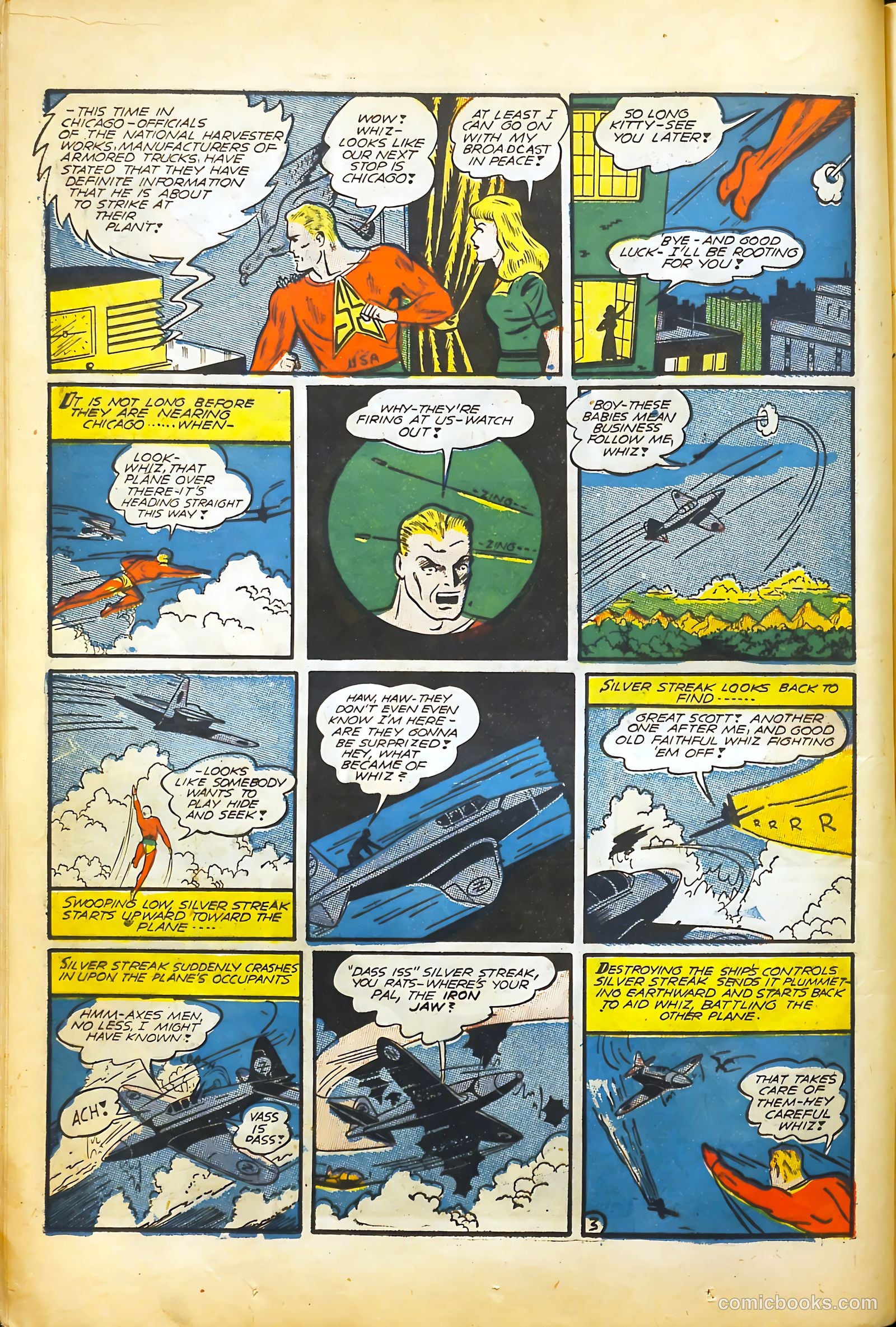 Silver Streak Comics #10 (1941) — page 20 of 69