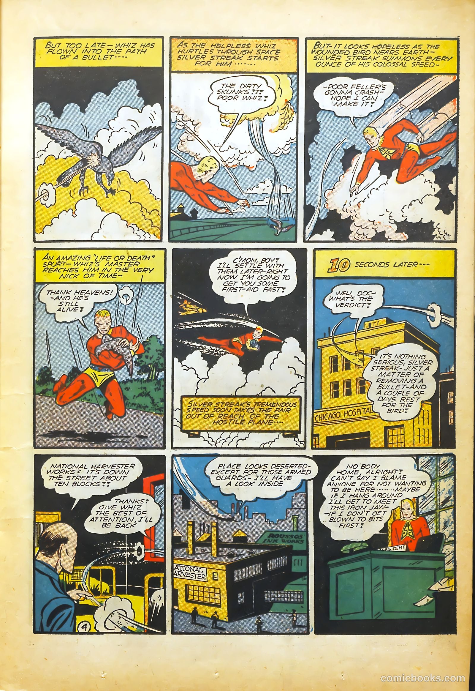Silver Streak Comics #10 (1941) — page 21 of 69