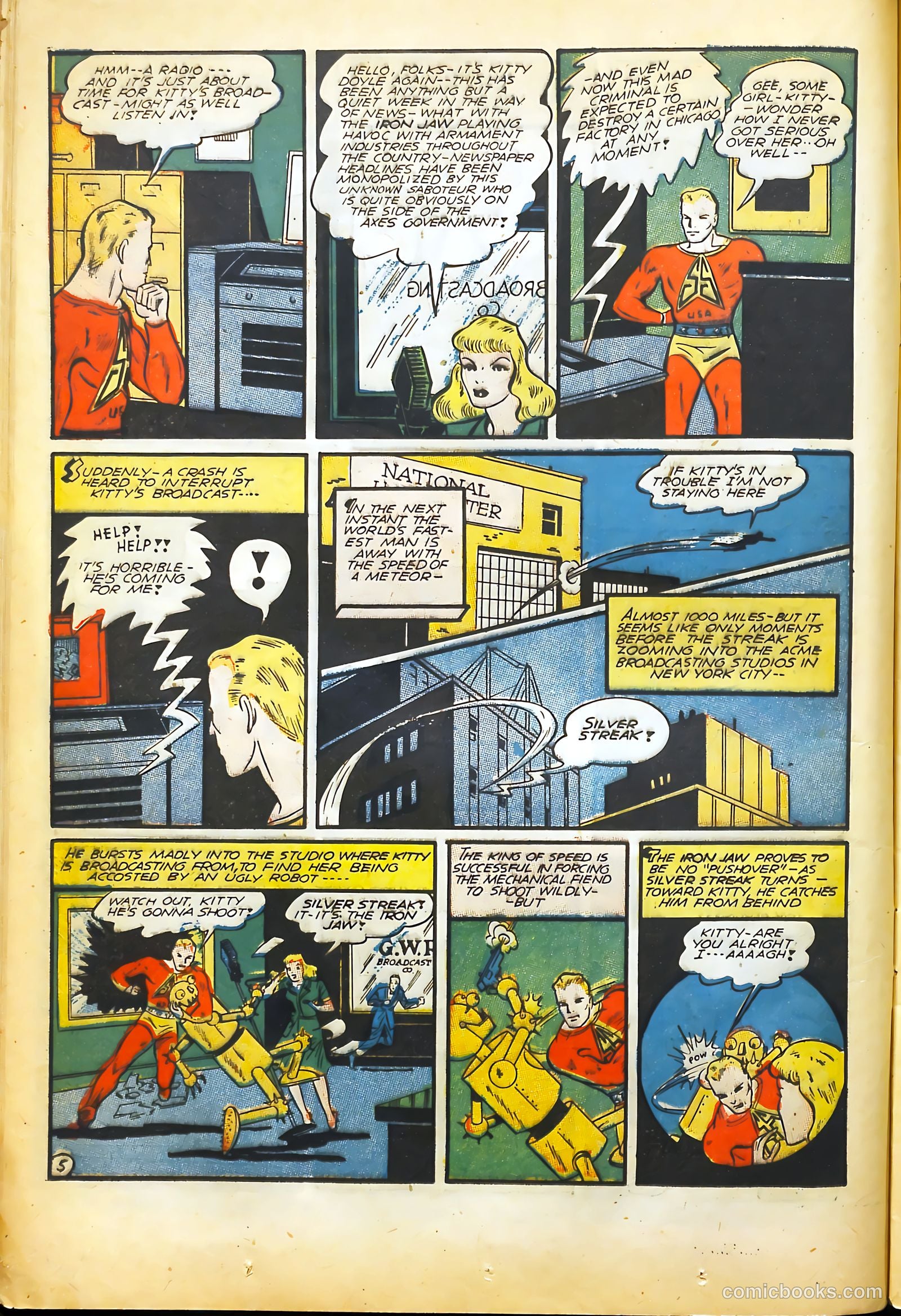 Silver Streak Comics #10 (1941) — page 22 of 69