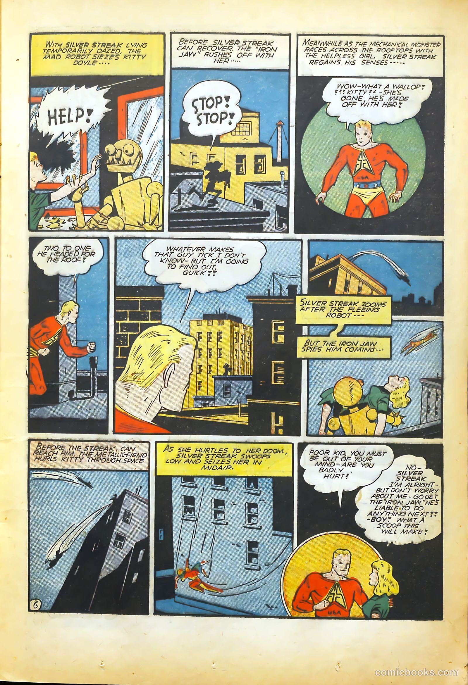 Silver Streak Comics #10 (1941) — page 23 of 69