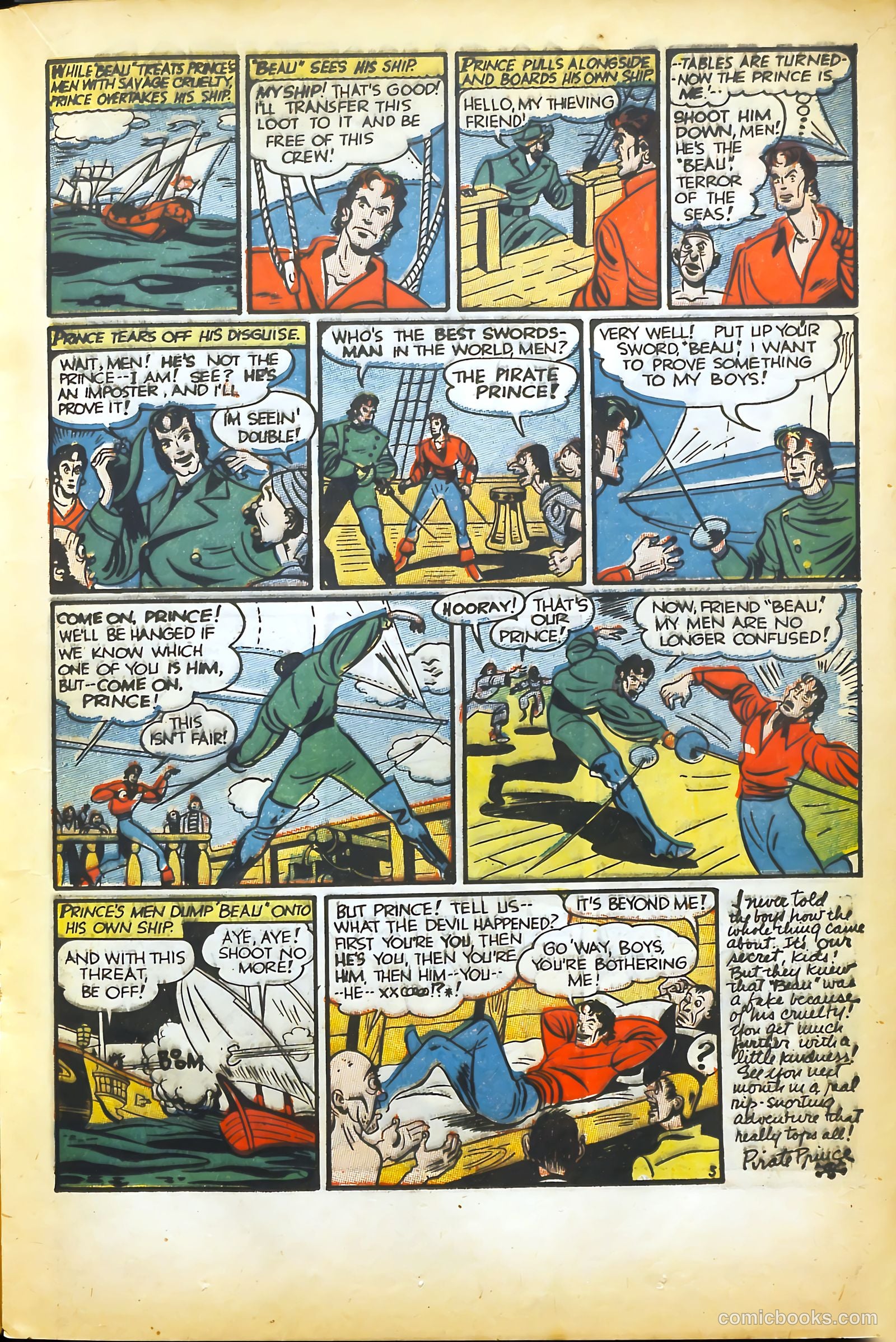 Silver Streak Comics #10 (1941) — page 31 of 69