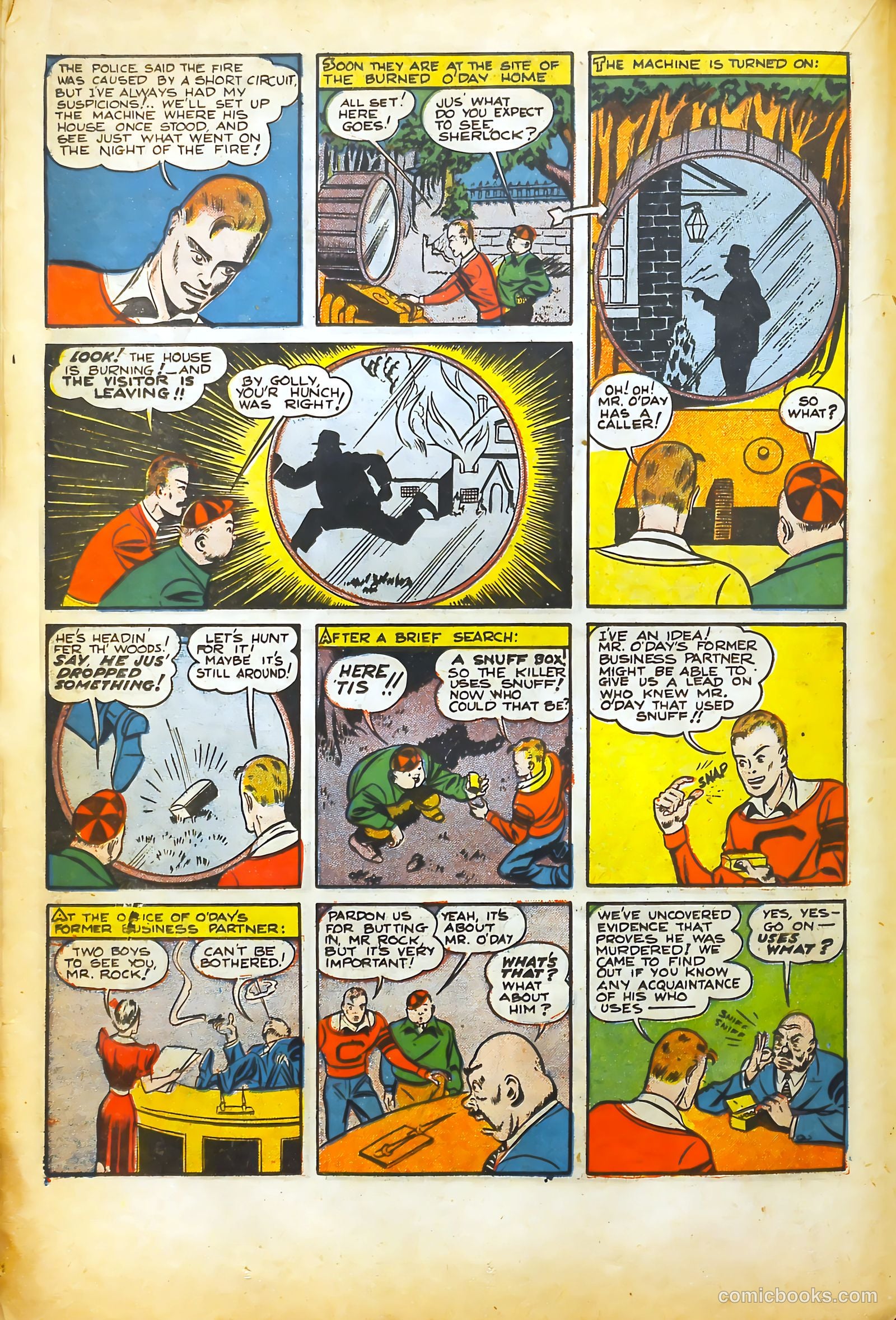 Silver Streak Comics #10 (1941) — page 34 of 69