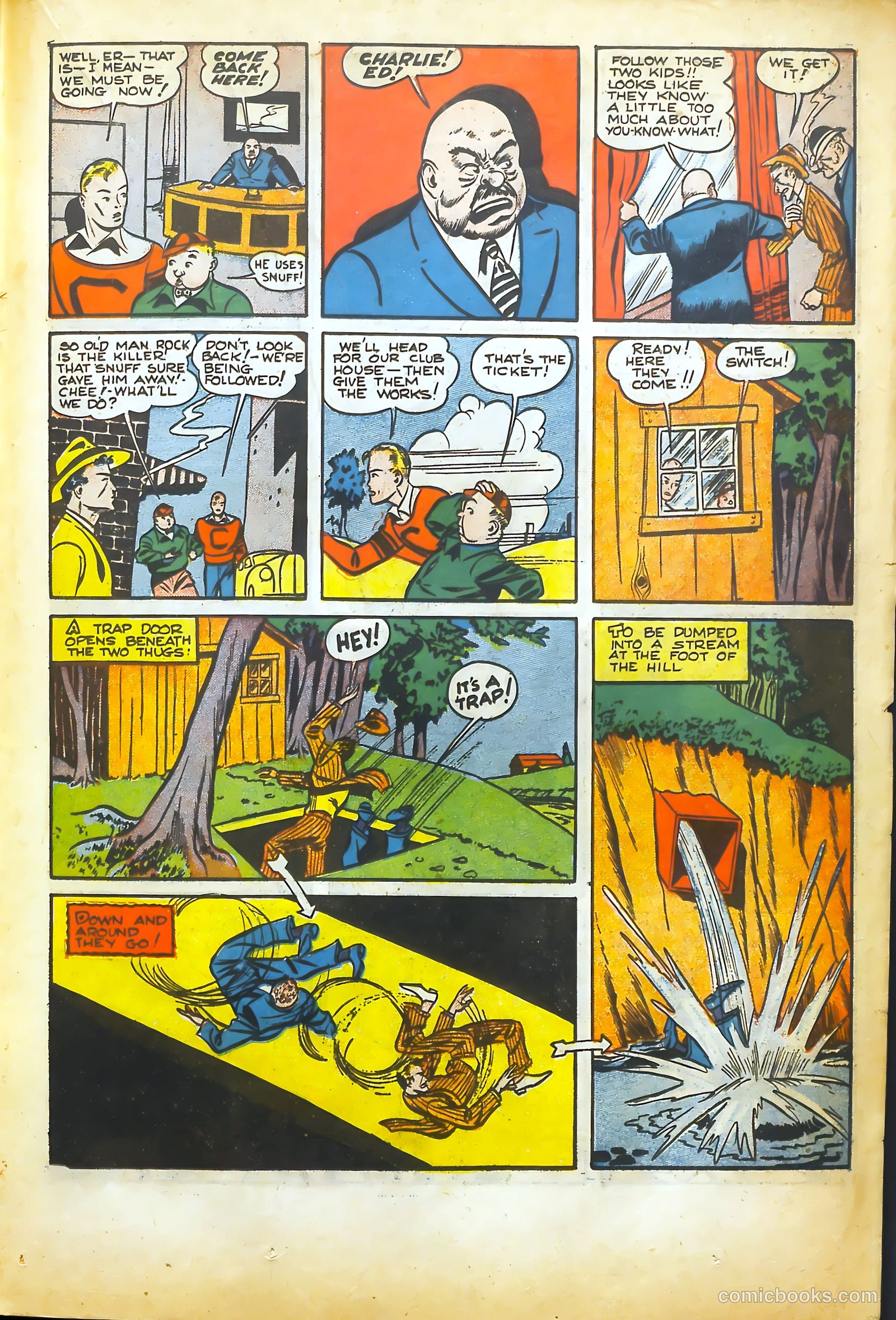 Silver Streak Comics #10 (1941) — page 35 of 69