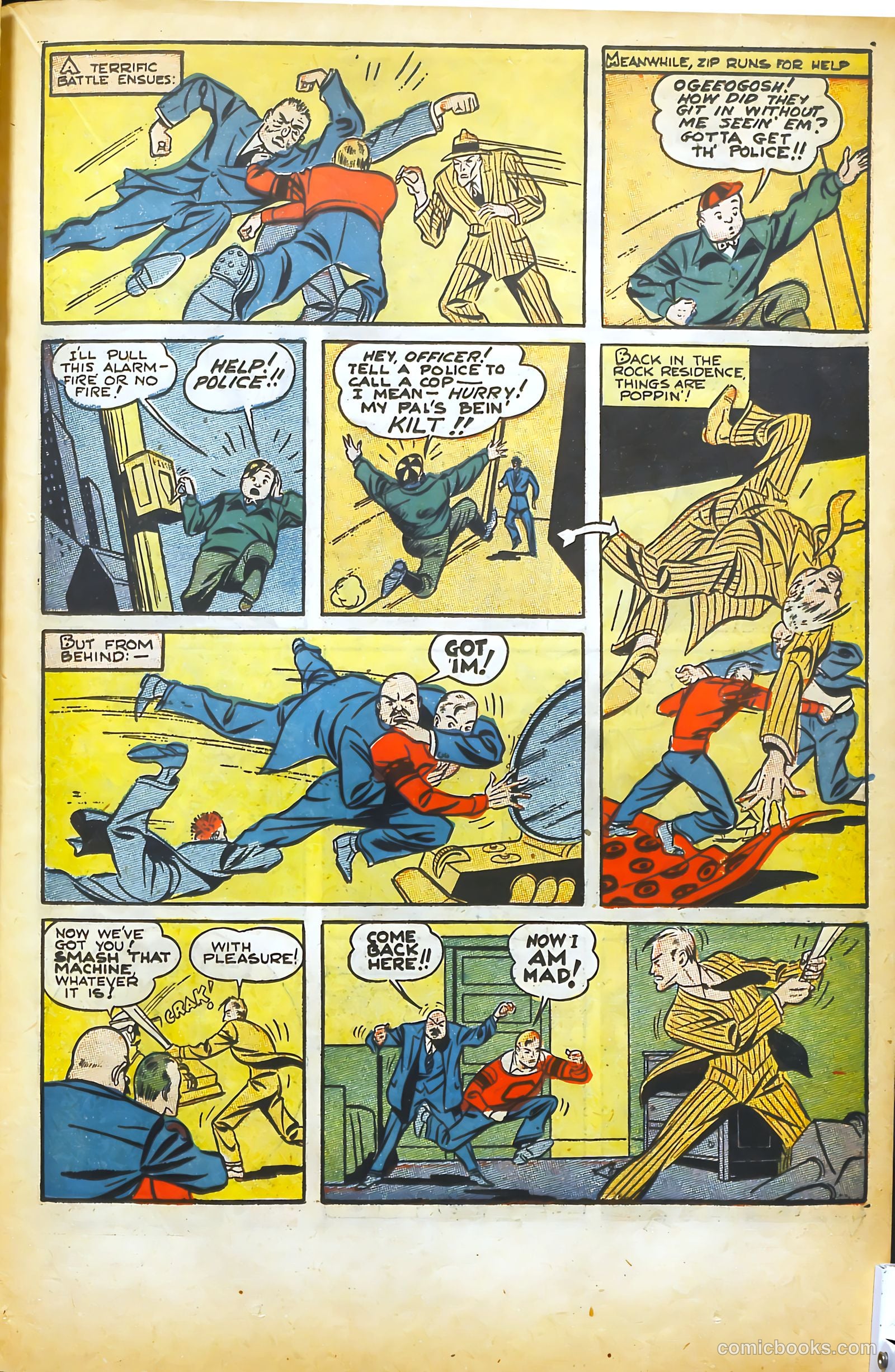 Silver Streak Comics #10 (1941) — page 37 of 69