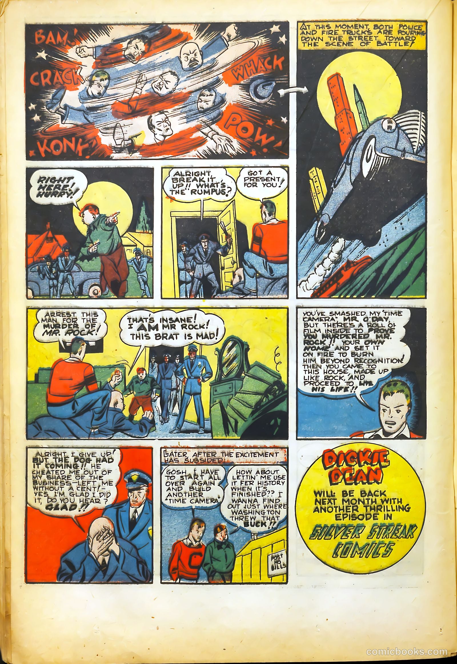 Silver Streak Comics #10 (1941) — page 38 of 69