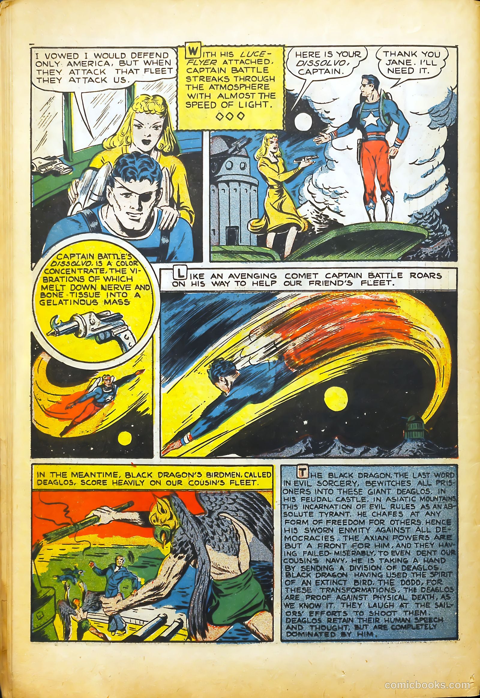 Silver Streak Comics #10 (1941) — page 50 of 69