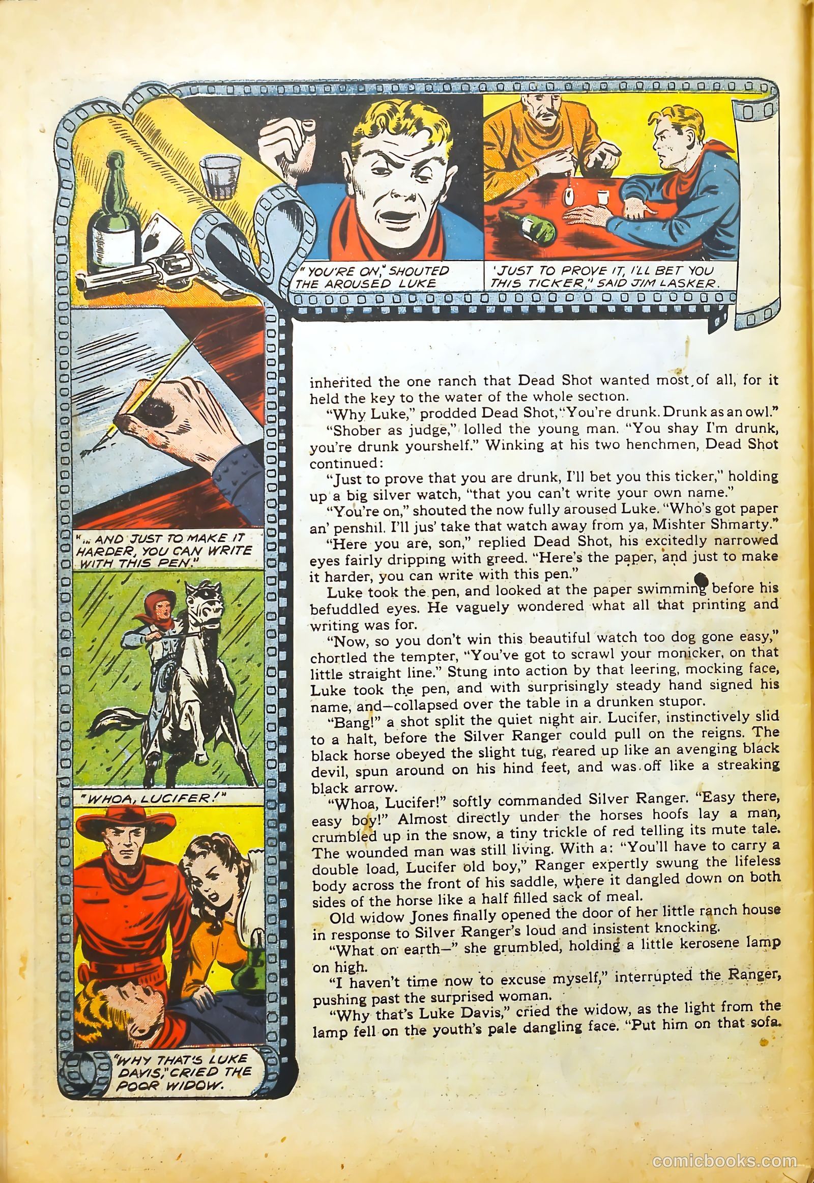 Silver Streak Comics #10 (1941) — page 58 of 69
