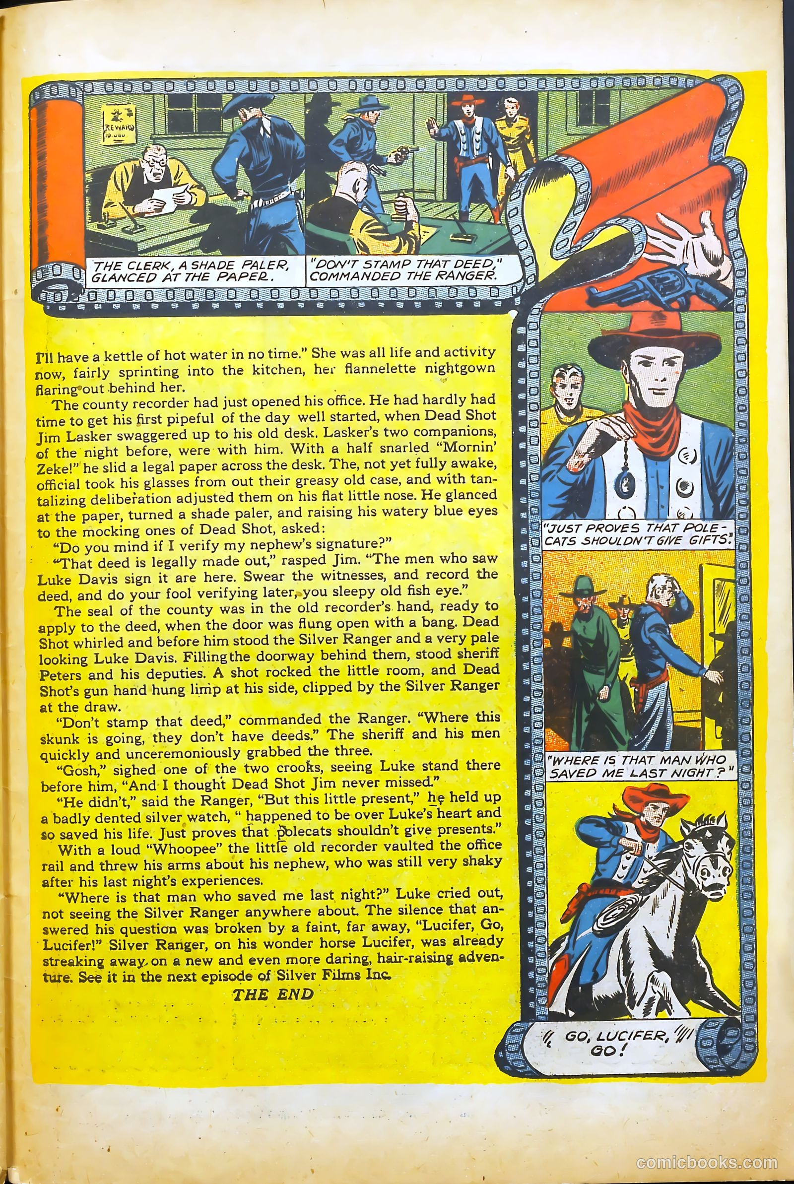 Silver Streak Comics #10 (1941) — page 59 of 69