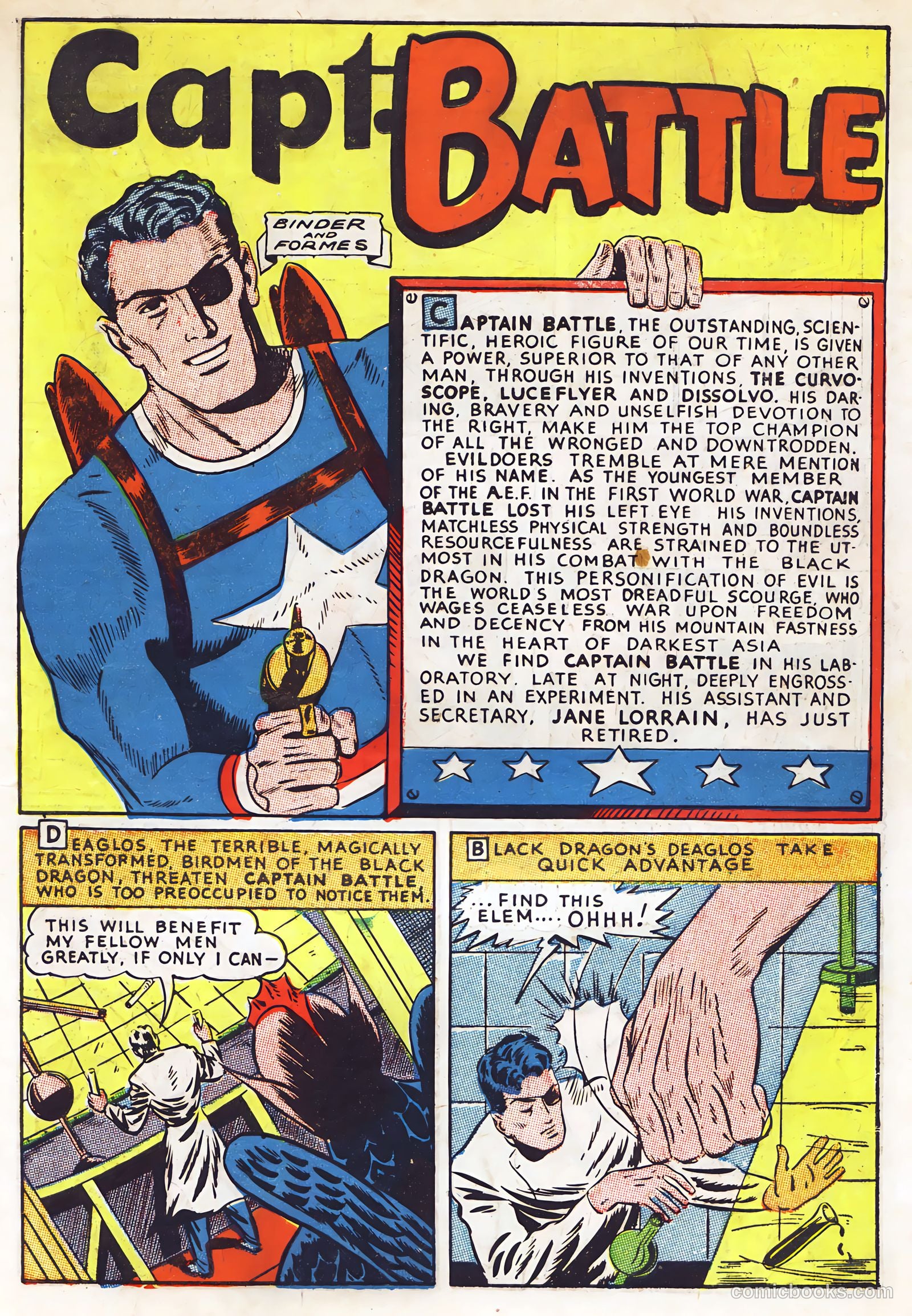 Silver Streak Comics #11 (1941) — page 3 of 68