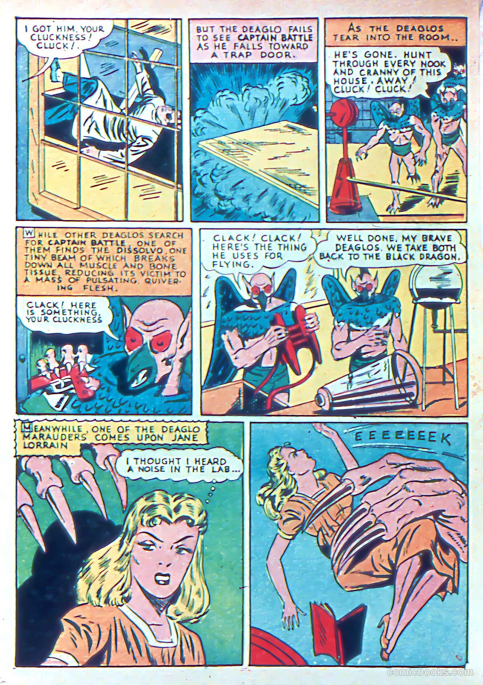 Silver Streak Comics #11 (1941) — page 4 of 68
