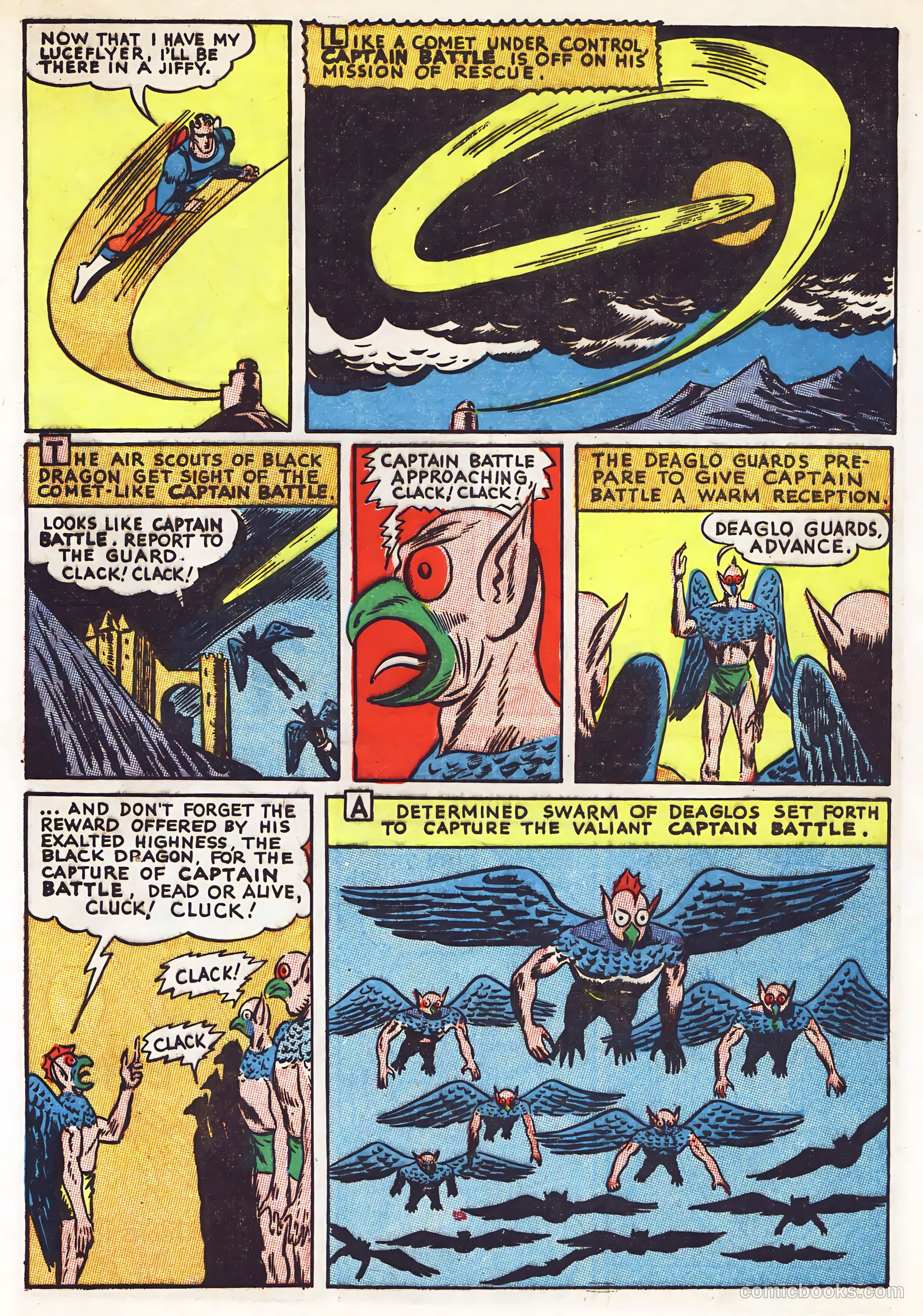 Silver Streak Comics #11 (1941) — page 7 of 68