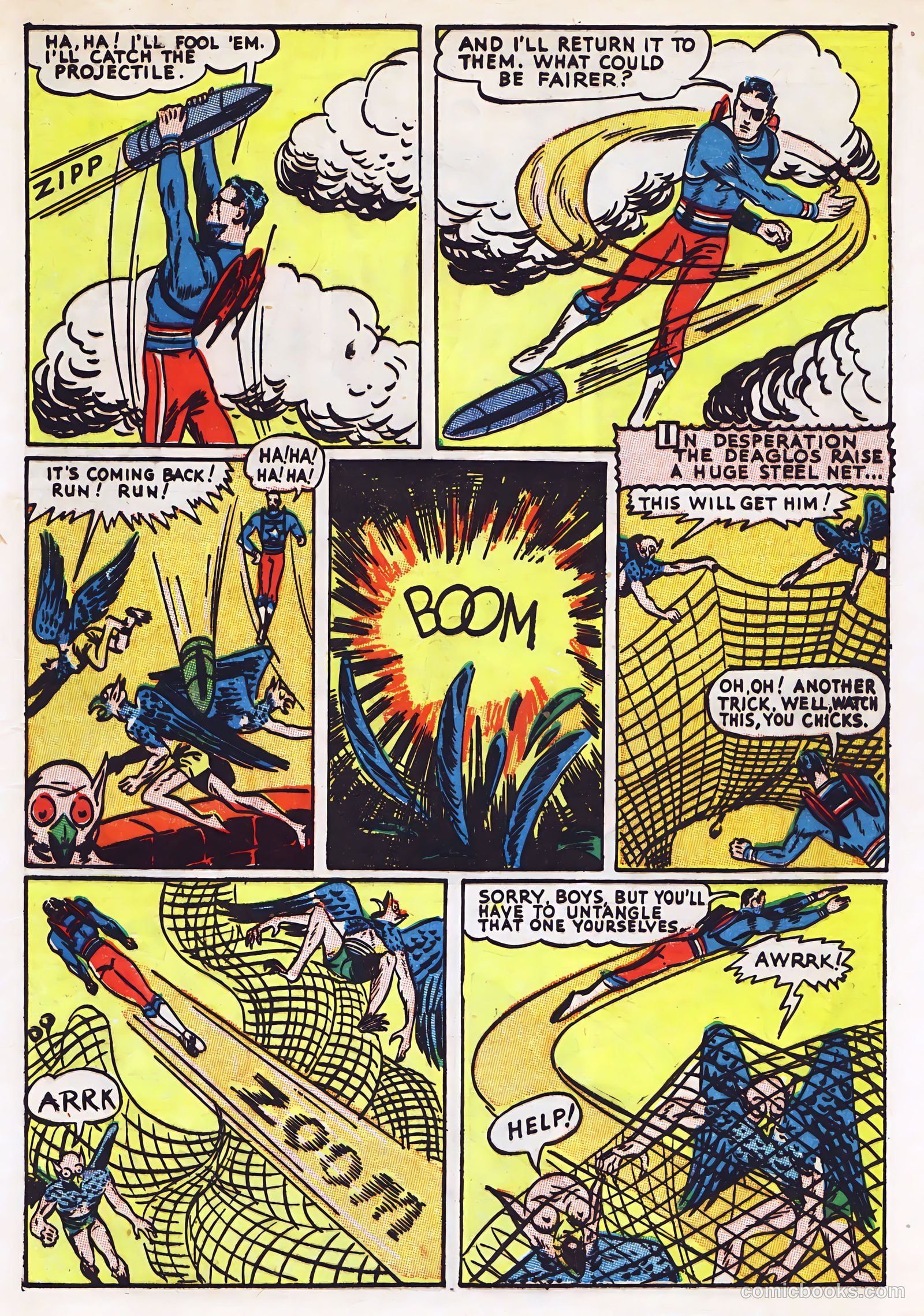 Silver Streak Comics #11 (1941) — page 9 of 68