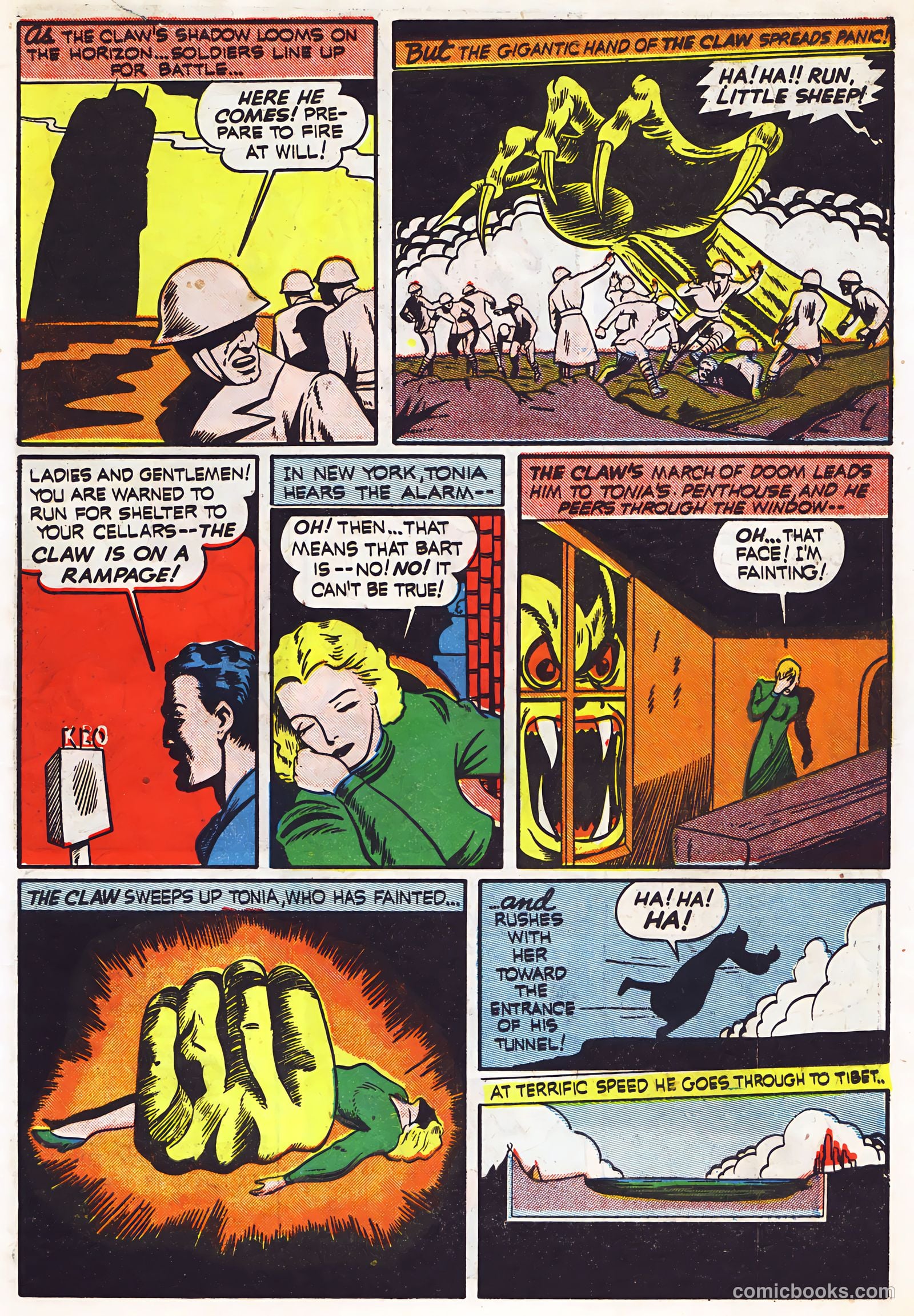 Silver Streak Comics #11 (1941) — page 19 of 68