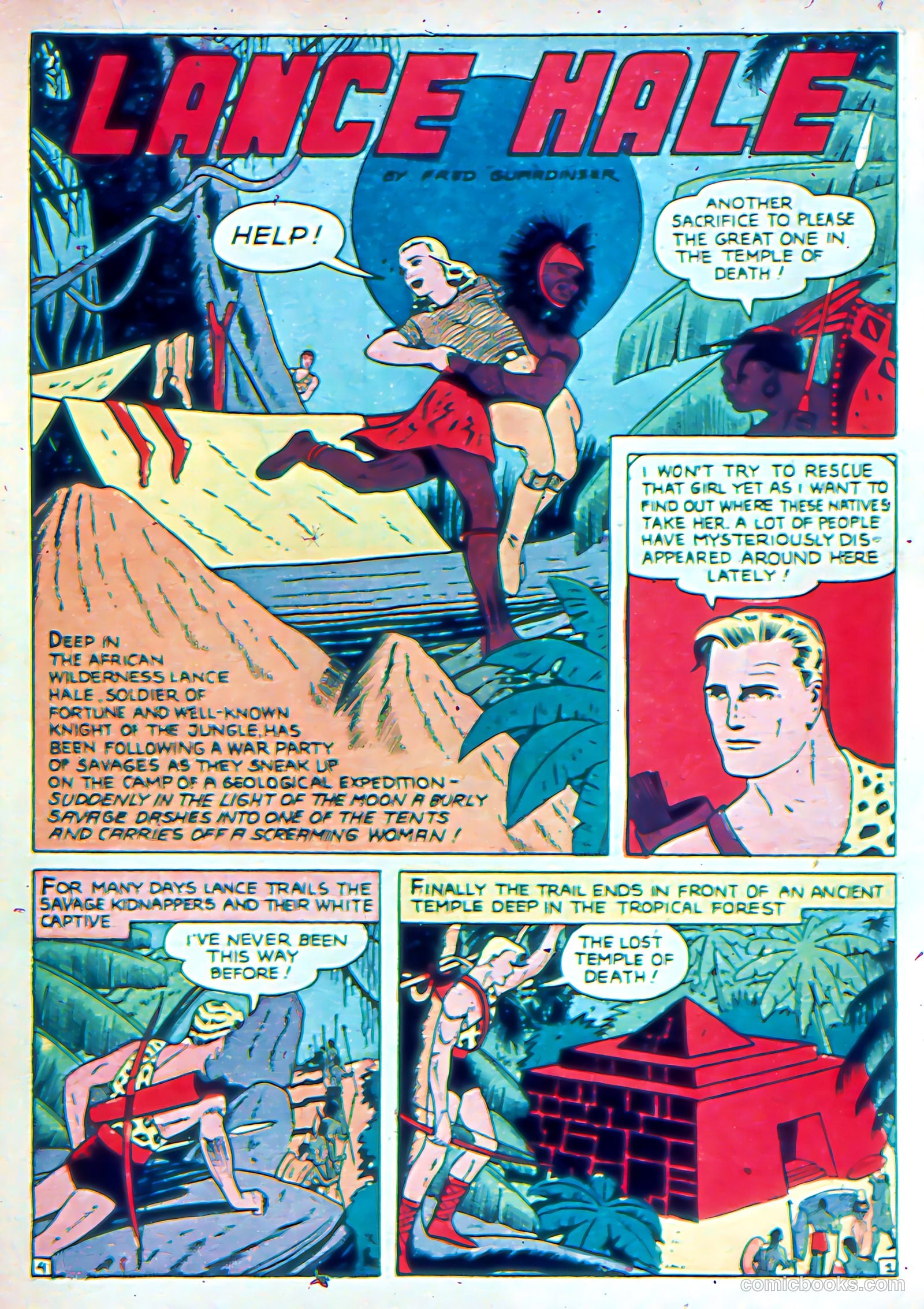 Silver Streak Comics #11 (1941) — page 35 of 68