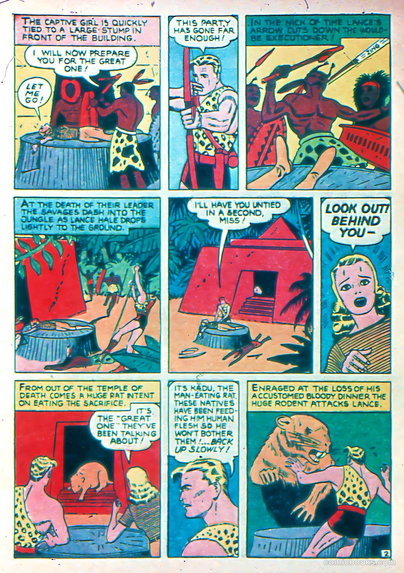 Silver Streak Comics #11 (1941) — page 36 of 68