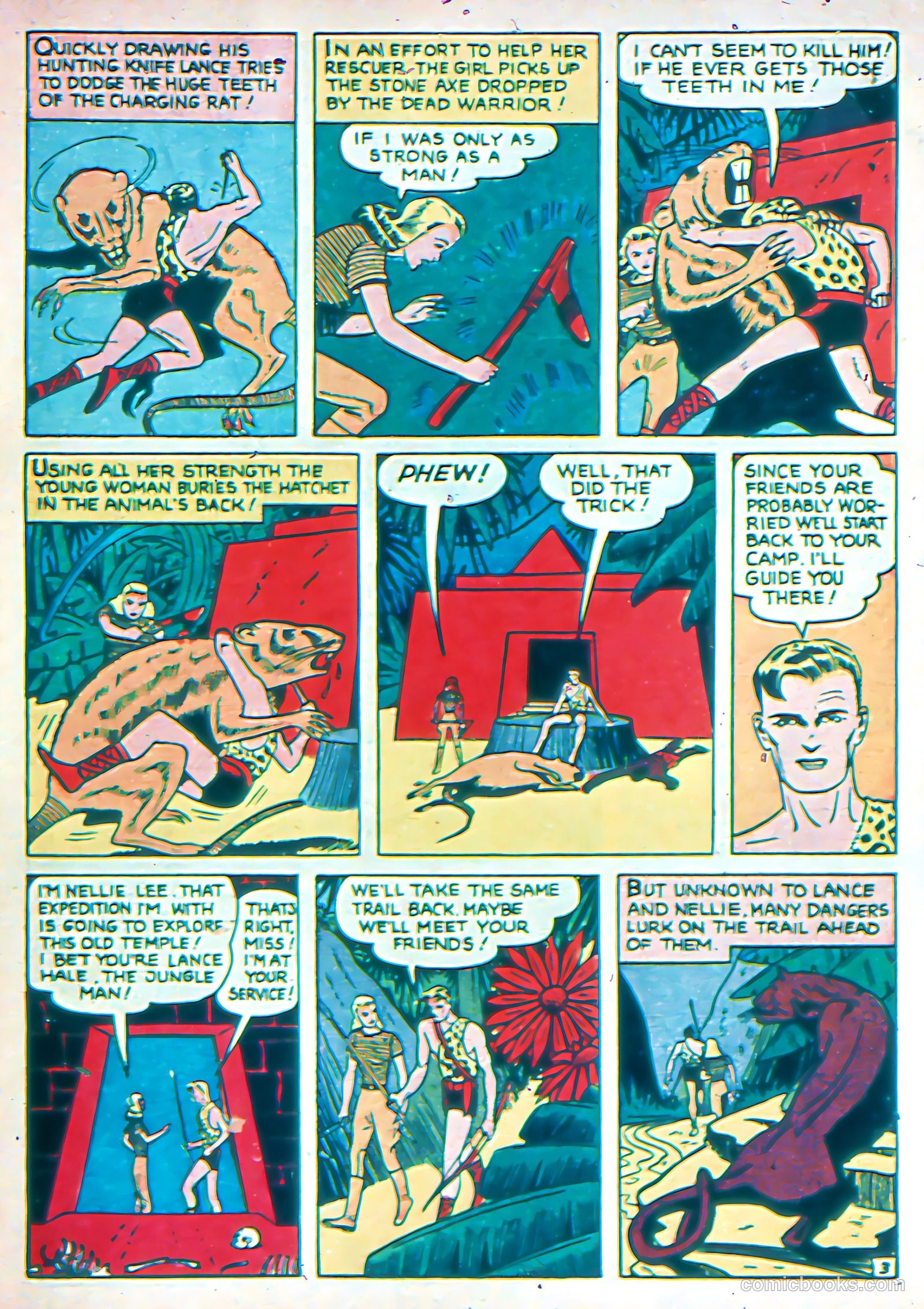 Silver Streak Comics #11 (1941) — page 37 of 68