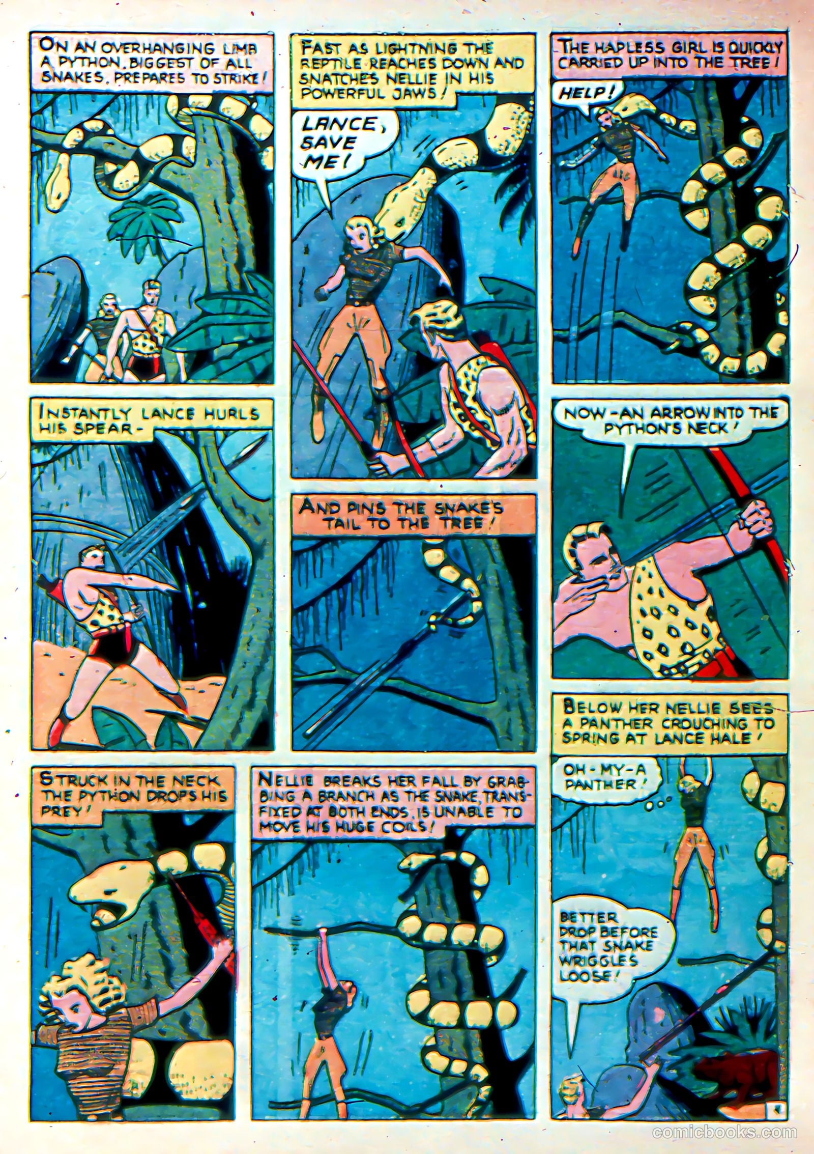 Silver Streak Comics #11 (1941) — page 38 of 68