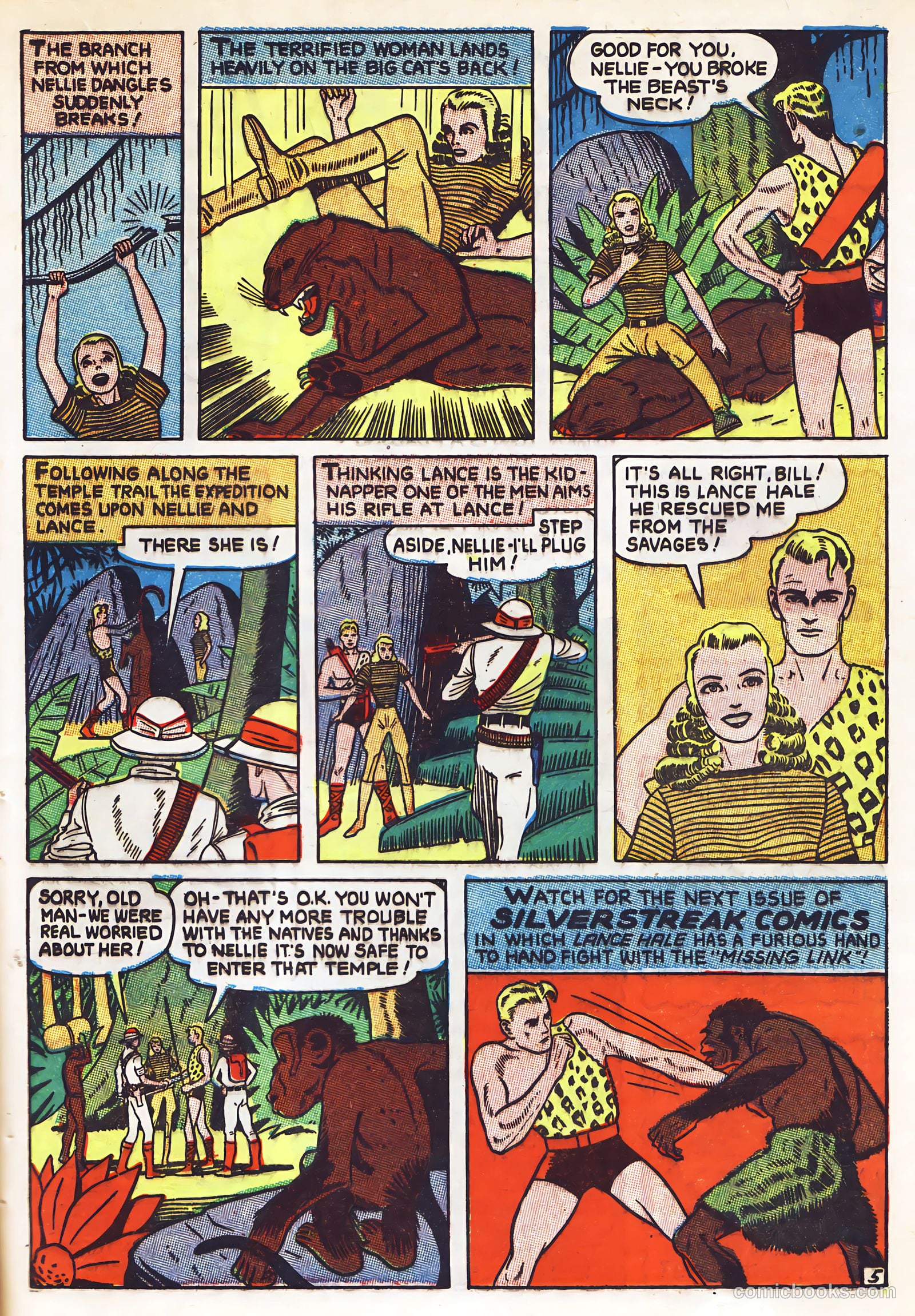 Silver Streak Comics #11 (1941) — page 39 of 68