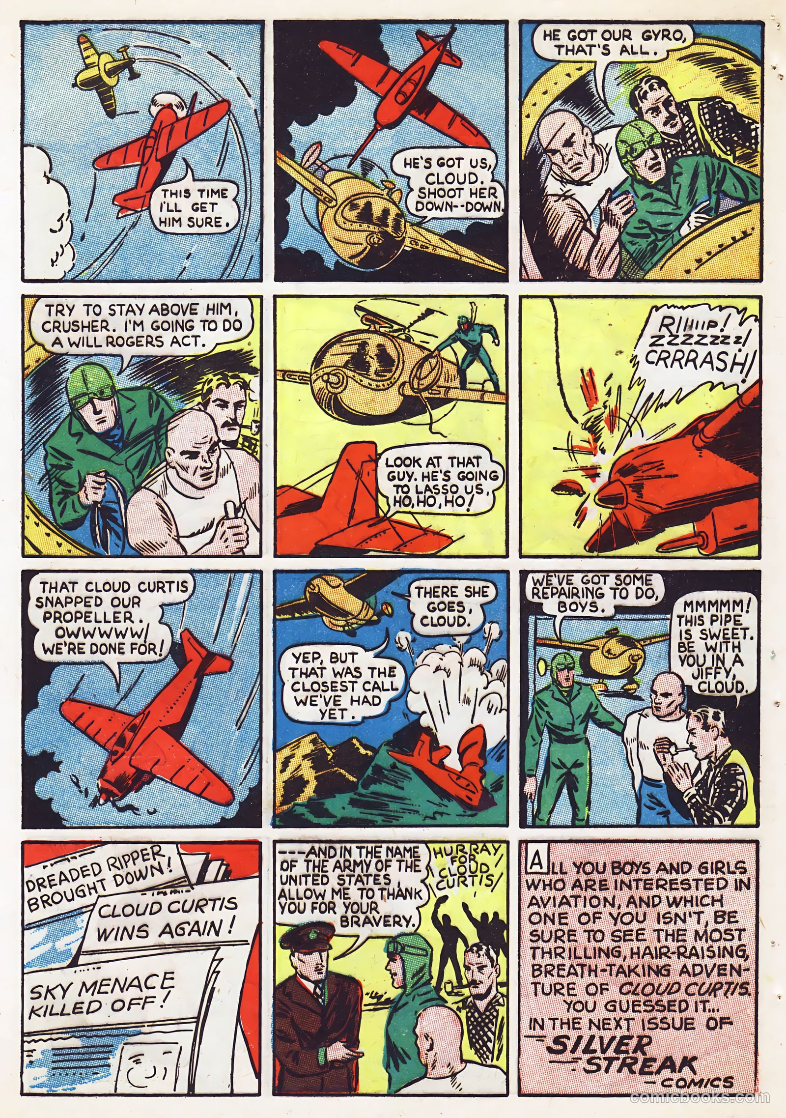 Silver Streak Comics #11 (1941) — page 54 of 68