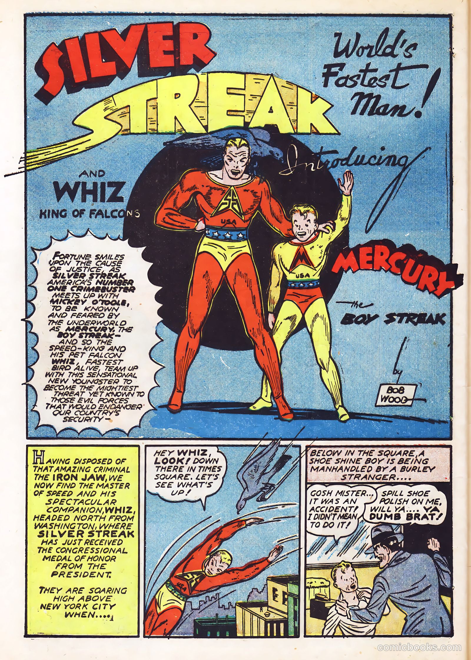 Silver Streak Comics #11 (1941) — page 60 of 68