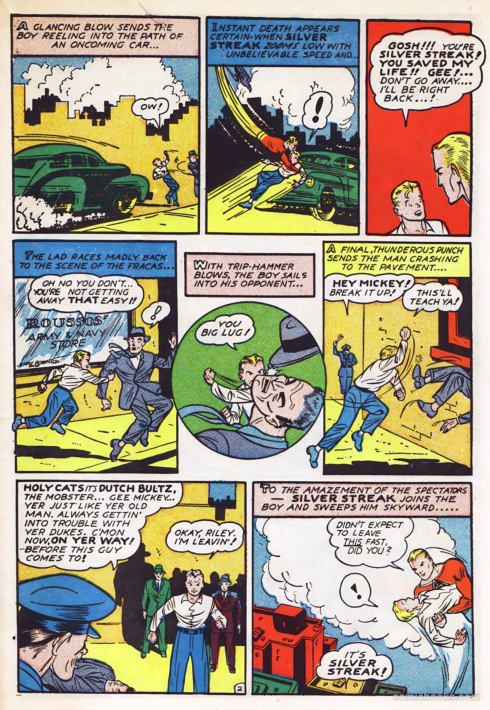 Silver Streak Comics #11 (1941) — page 61 of 68