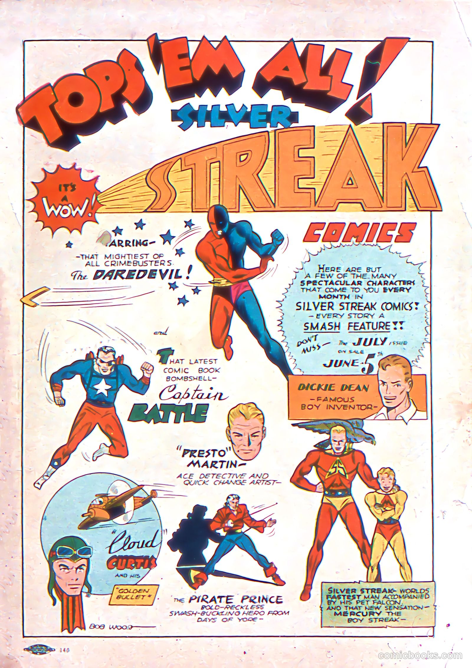 Silver Streak Comics #11 (1941) — page 67 of 68