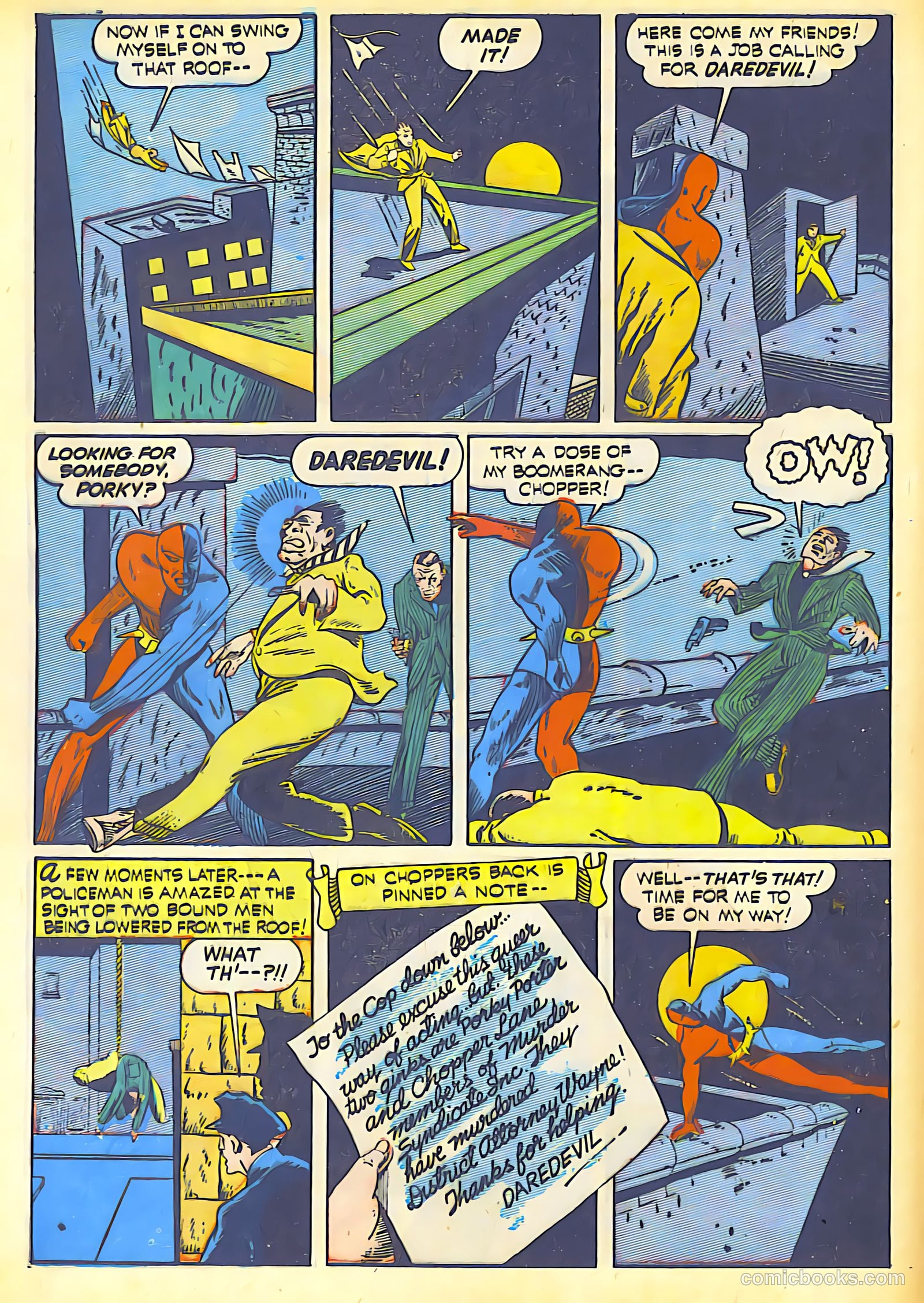 Silver Streak Comics #12 (1941) — page 6 of 67