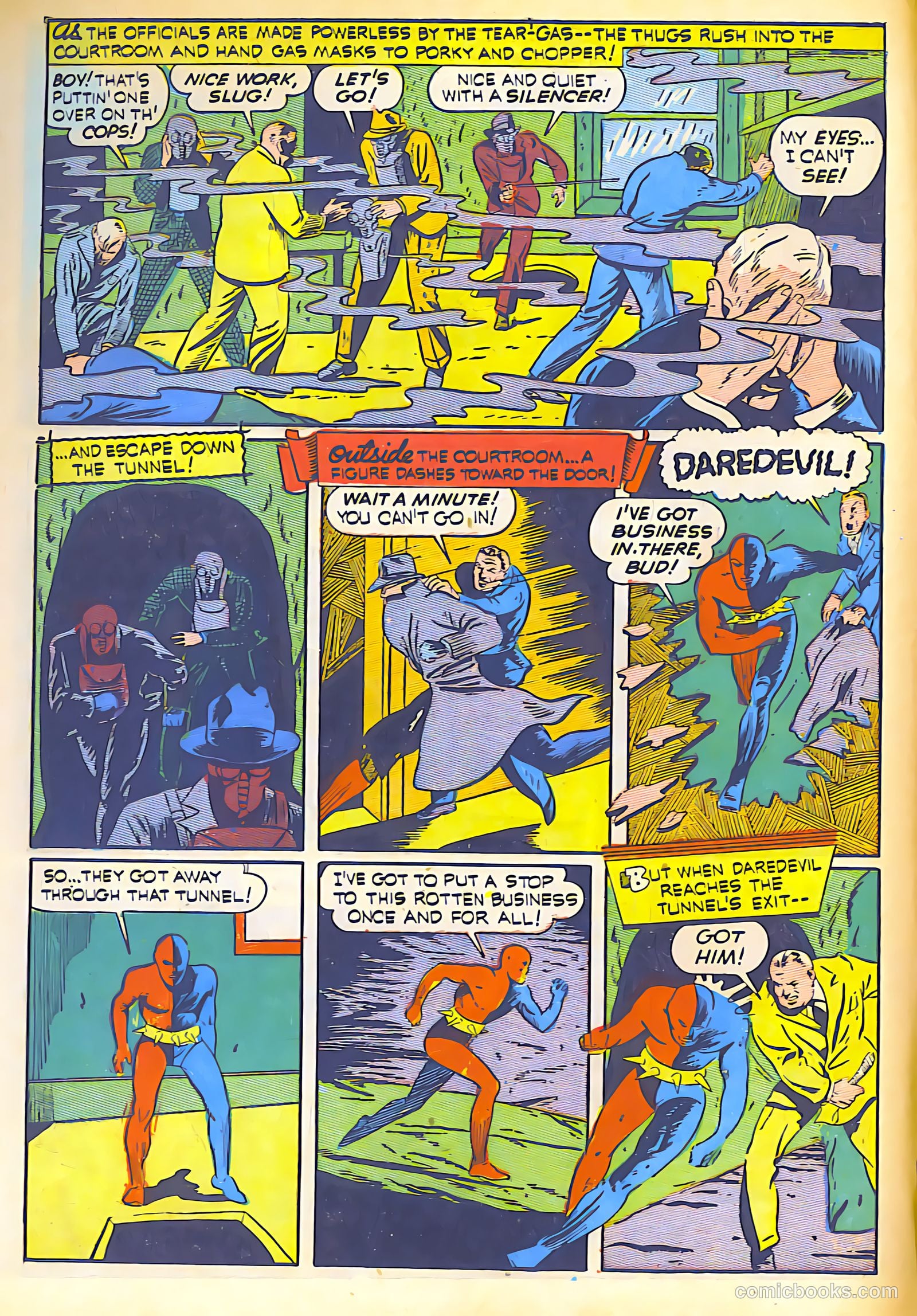 Silver Streak Comics #12 (1941) — page 8 of 67