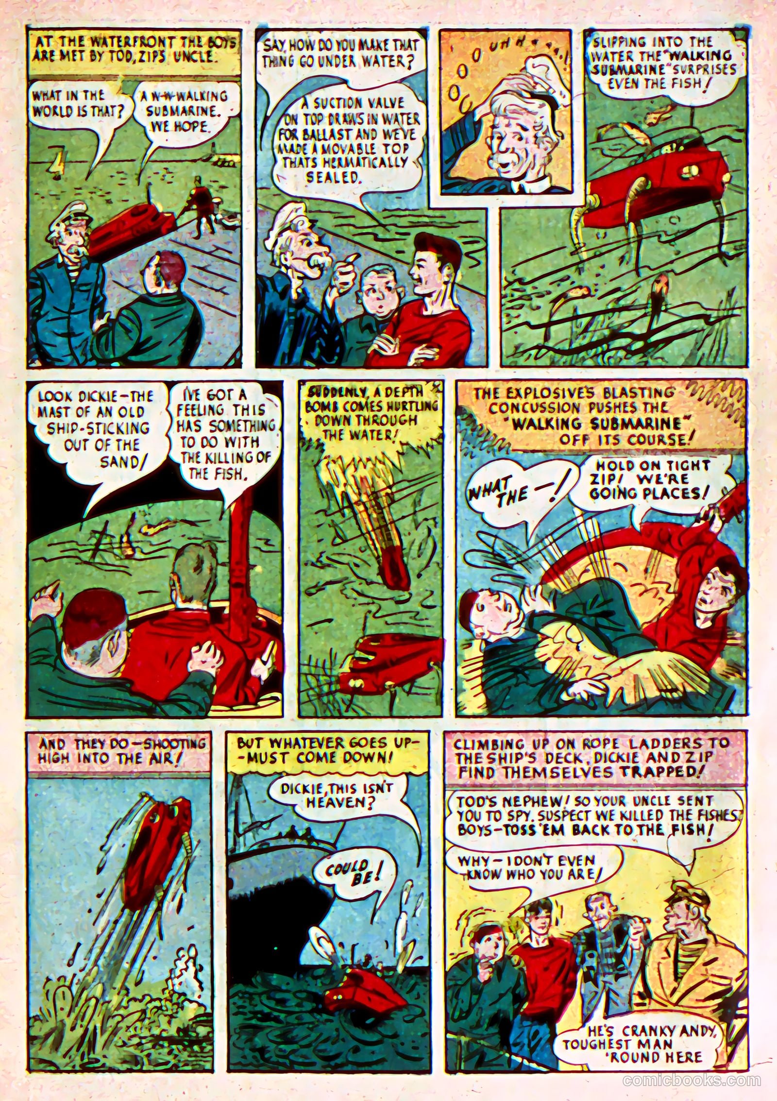 Silver Streak Comics #12 (1941) — page 13 of 67