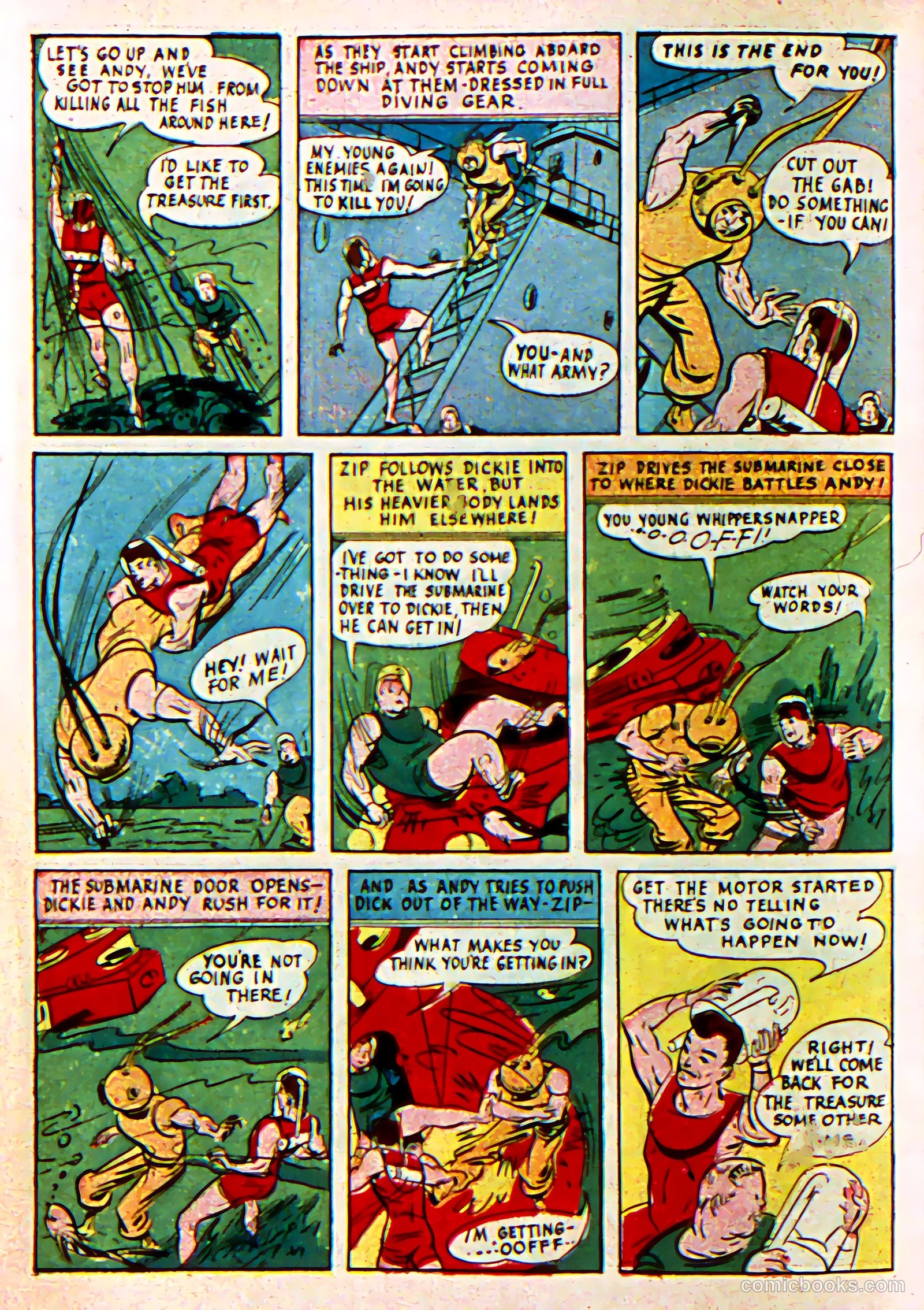 Silver Streak Comics #12 (1941) — page 16 of 67