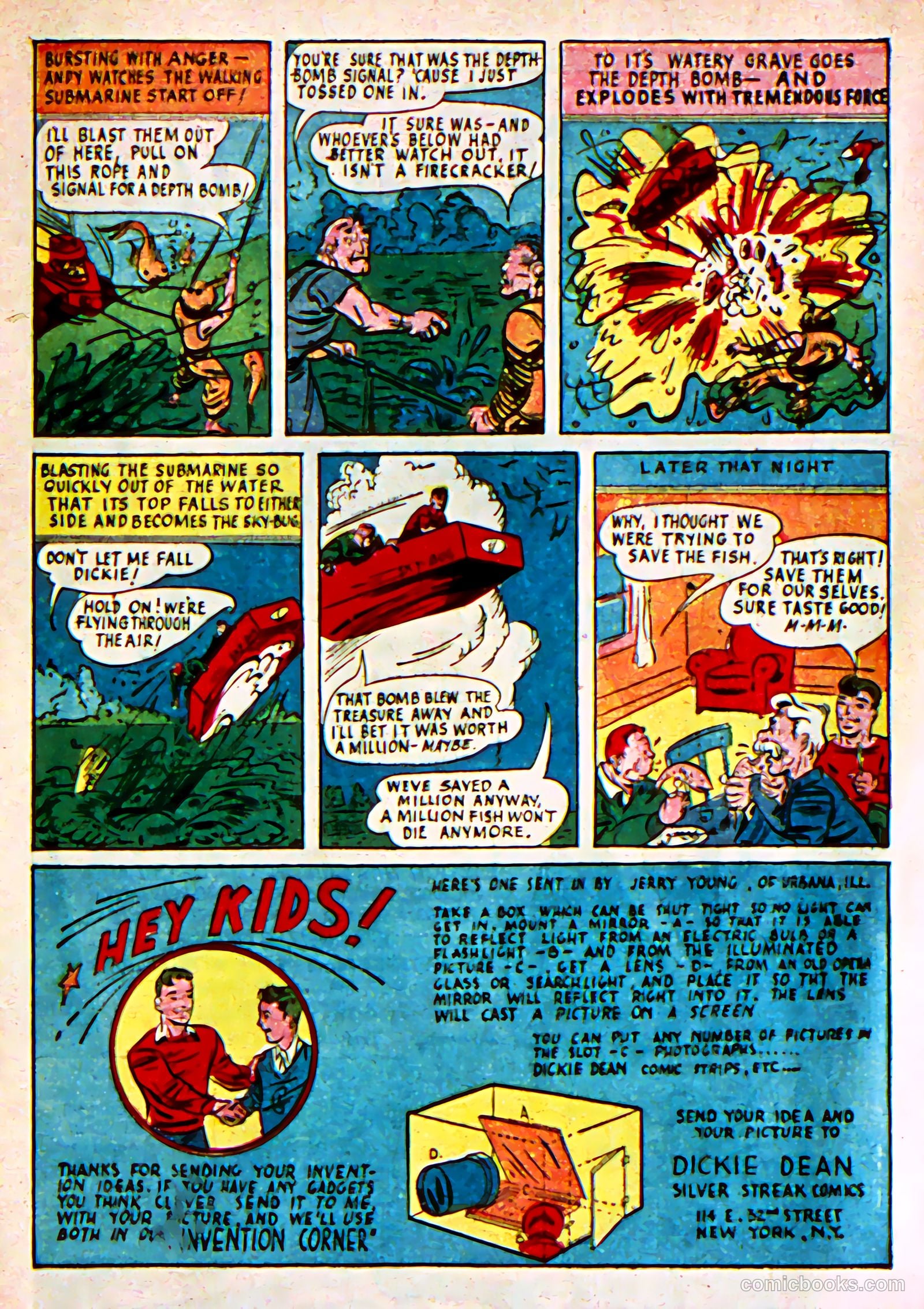 Silver Streak Comics #12 (1941) — page 17 of 67