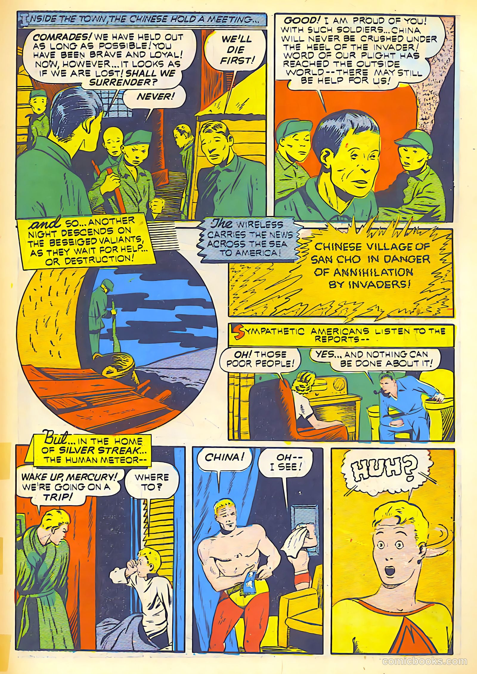 Silver Streak Comics #12 (1941) — page 19 of 67