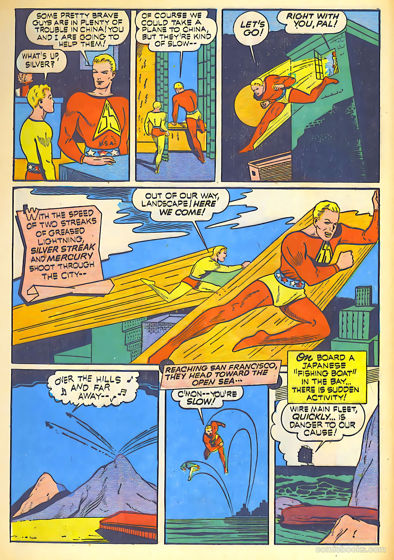 Silver Streak Comics #12 (1941) — page 20 of 67