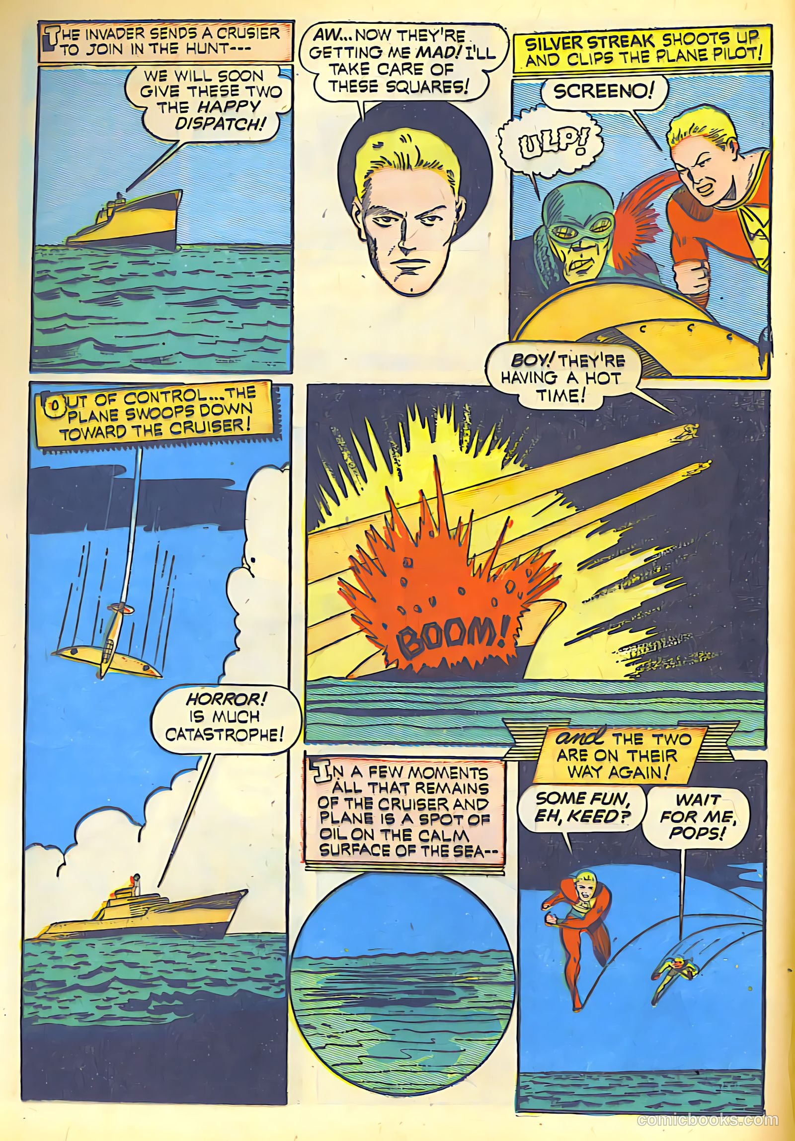 Silver Streak Comics #12 (1941) — page 22 of 67