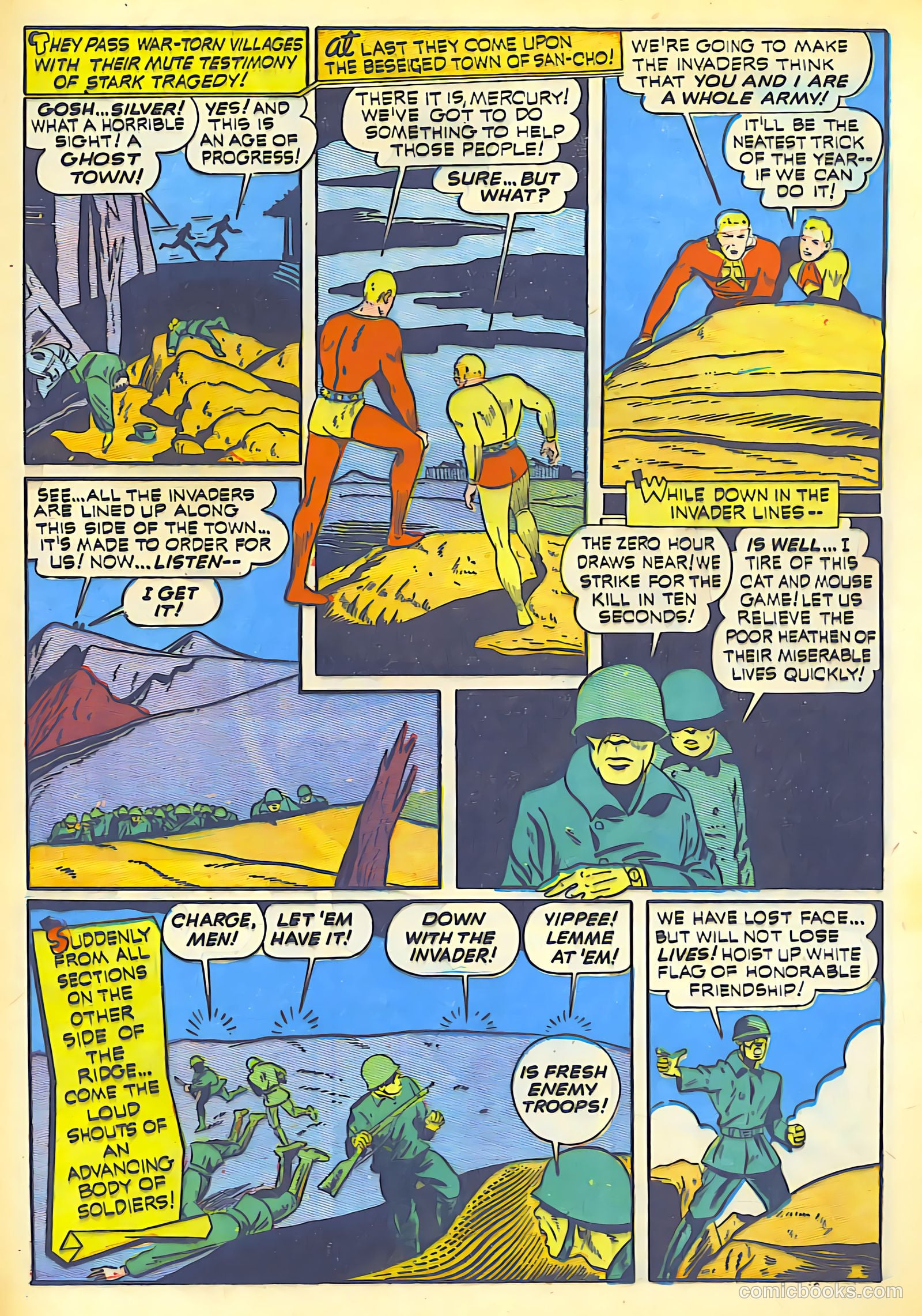 Silver Streak Comics #12 (1941) — page 23 of 67