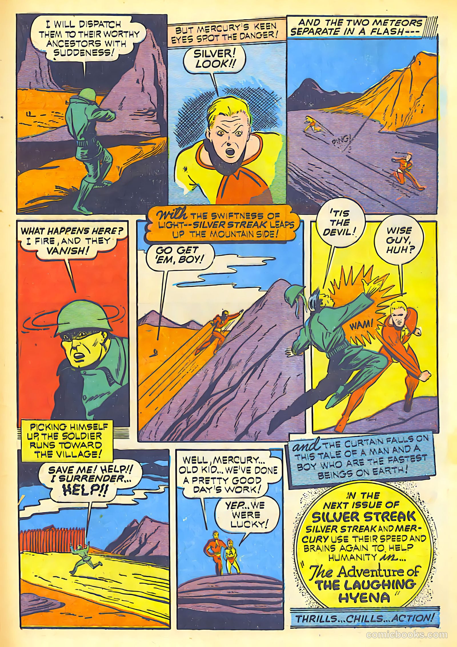 Silver Streak Comics #12 (1941) — page 25 of 67