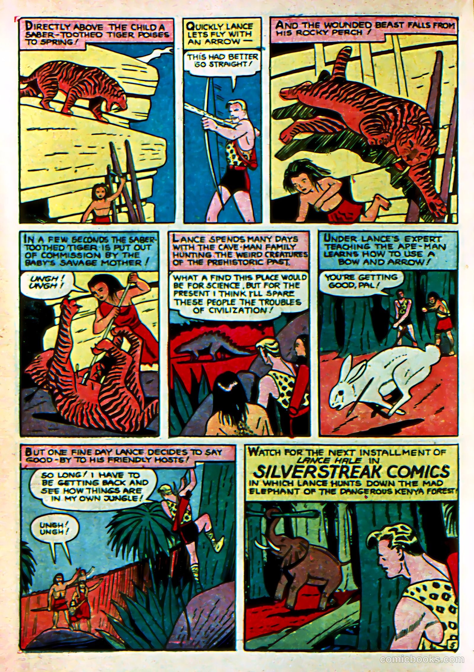 Silver Streak Comics #12 (1941) — page 33 of 67