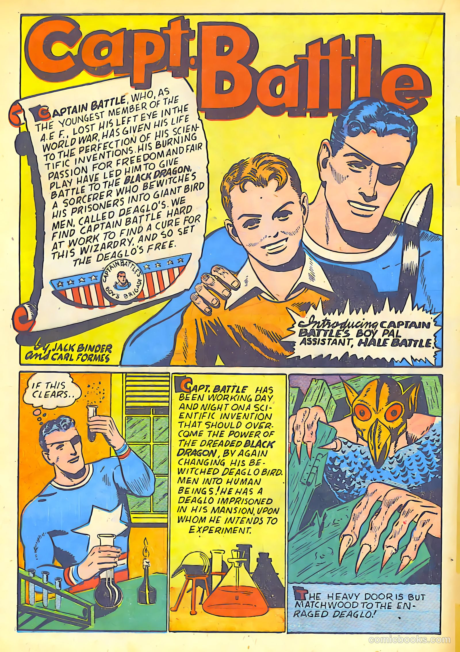 Silver Streak Comics #12 (1941) — page 35 of 67