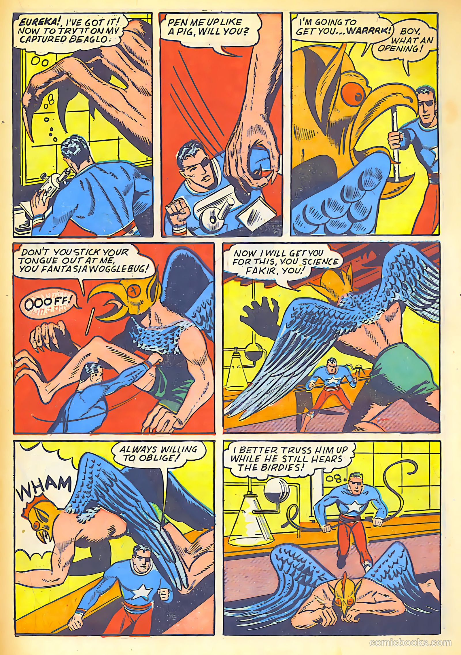 Silver Streak Comics #12 (1941) — page 36 of 67