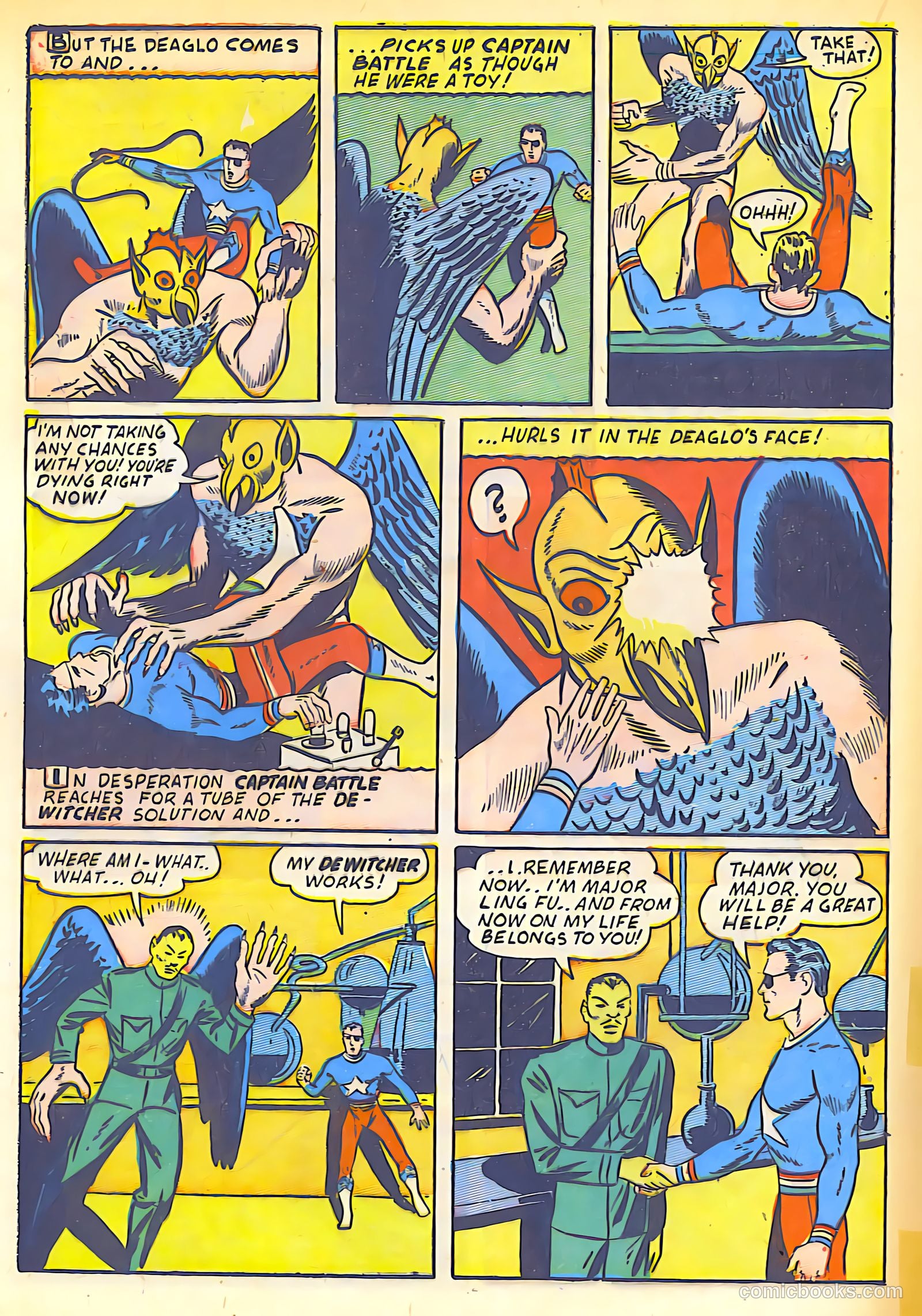 Silver Streak Comics #12 (1941) — page 37 of 67
