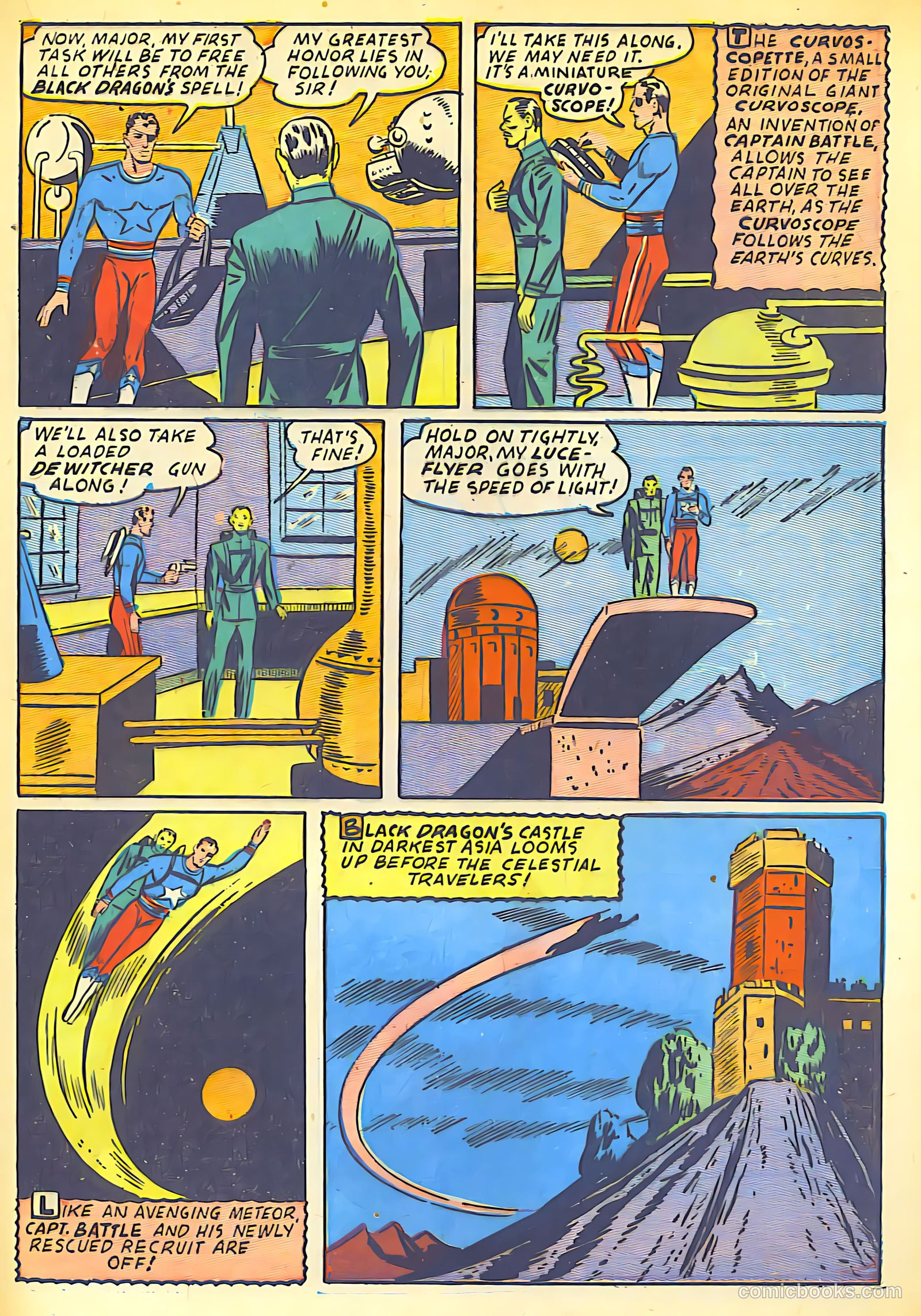 Silver Streak Comics #12 (1941) — page 38 of 67