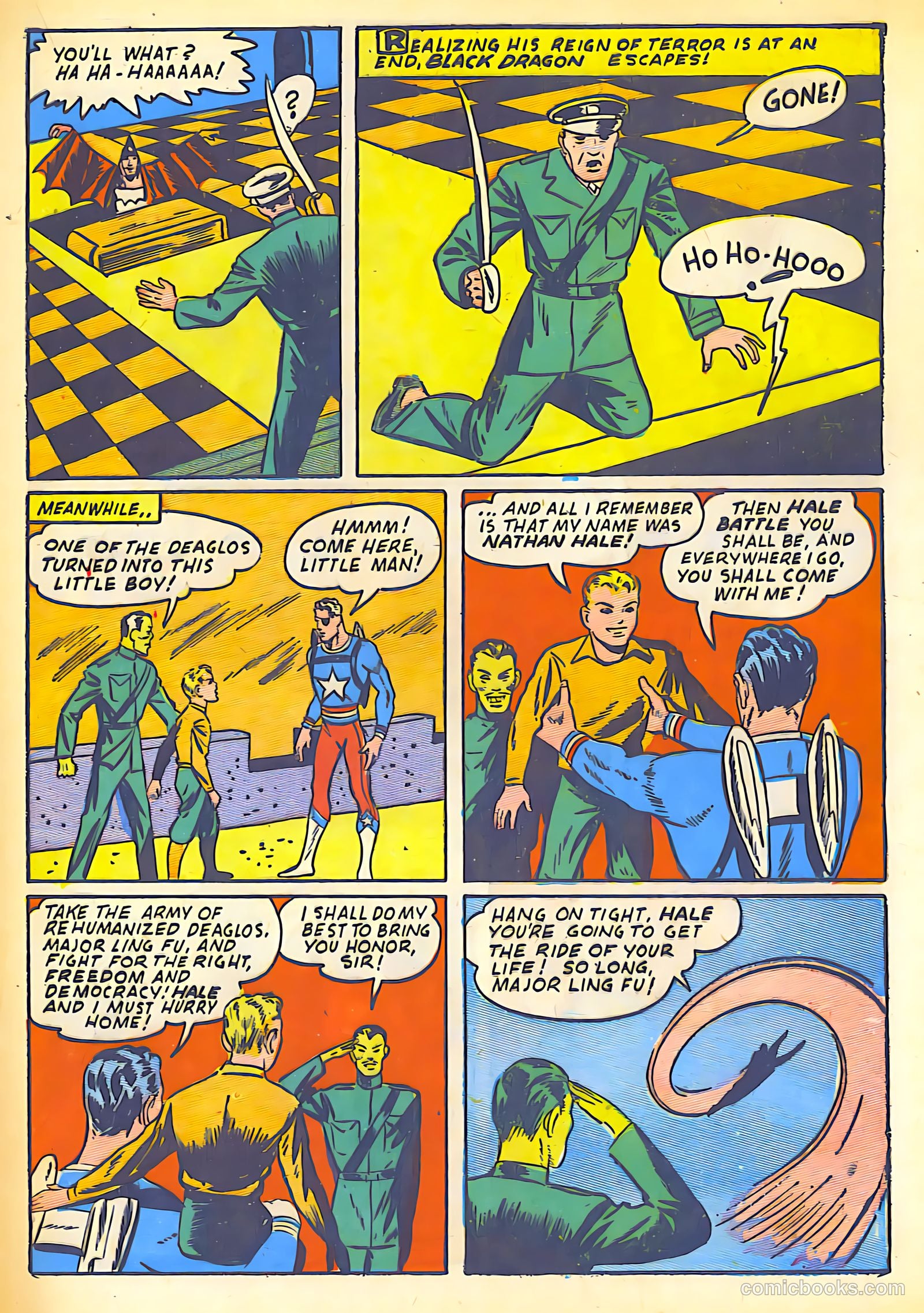 Silver Streak Comics #12 (1941) — page 40 of 67
