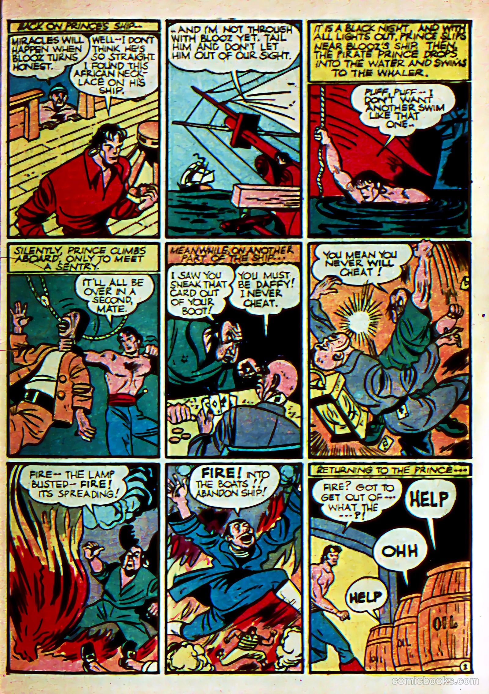 Silver Streak Comics #12 (1941) — page 54 of 67