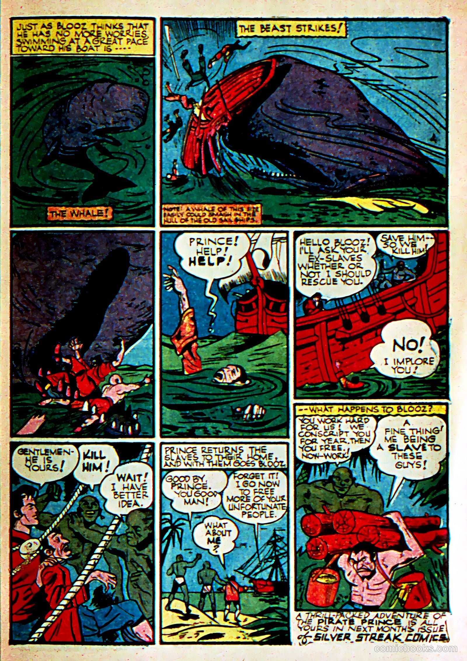 Silver Streak Comics #12 (1941) — page 56 of 67