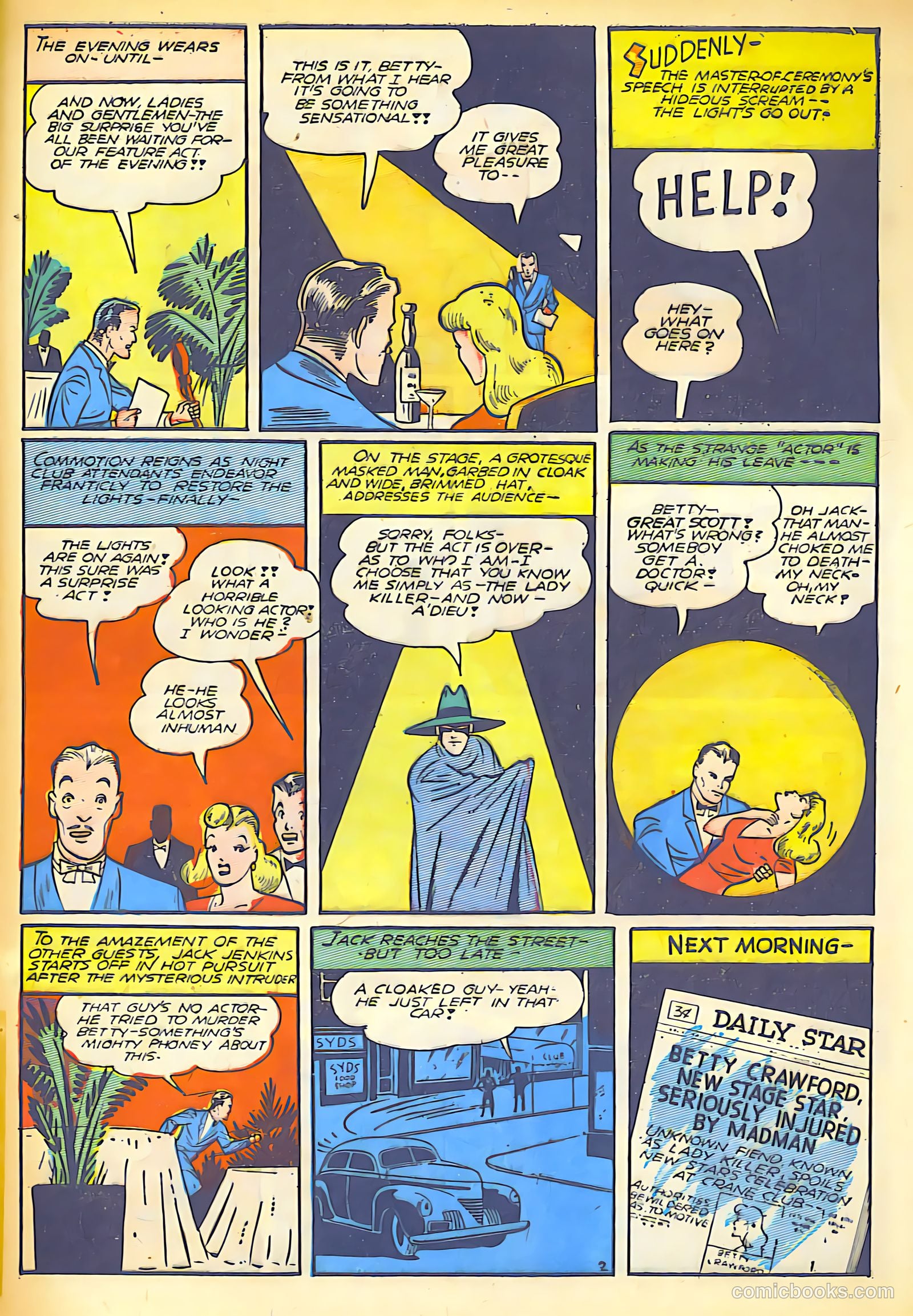 Silver Streak Comics #12 (1941) — page 62 of 67